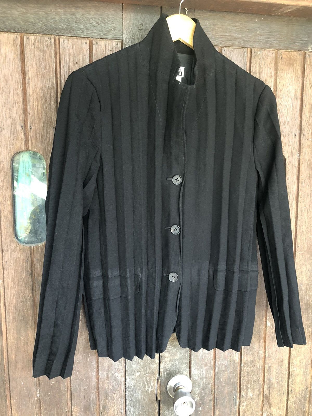 Issey Miyake Issey Miyake Pleats Please Black Jacket Size XS / US 0-2 / IT 36-38 - 3 Thumbnail