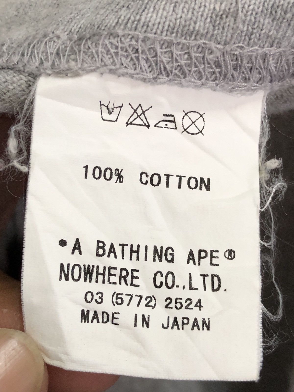Bape Baby Milo Long Sleeve Tee Size US L / EU 52-54 / 3 - 9 Thumbnail