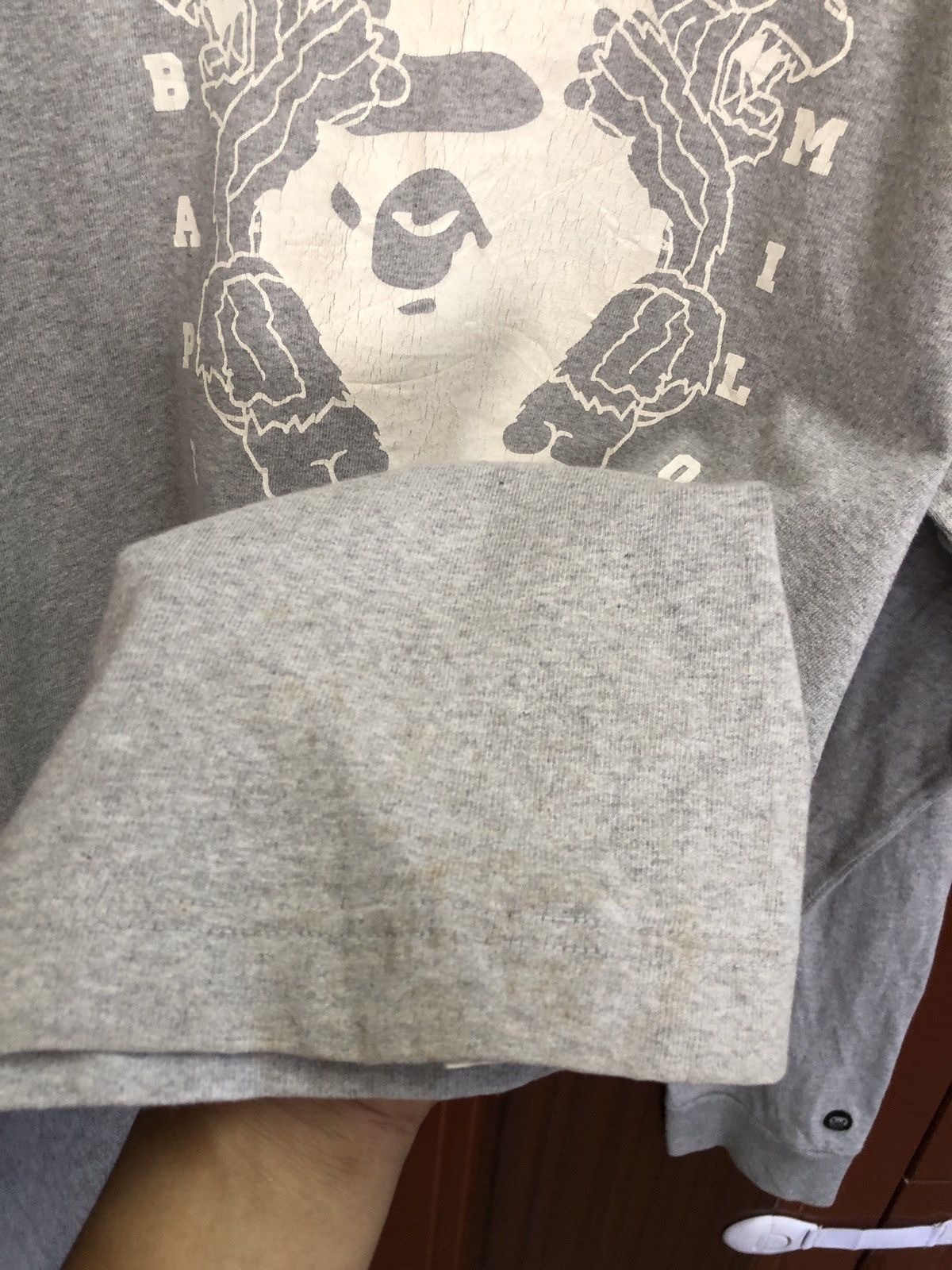 Bape Baby Milo Long Sleeve Tee Size US L / EU 52-54 / 3 - 3 Thumbnail