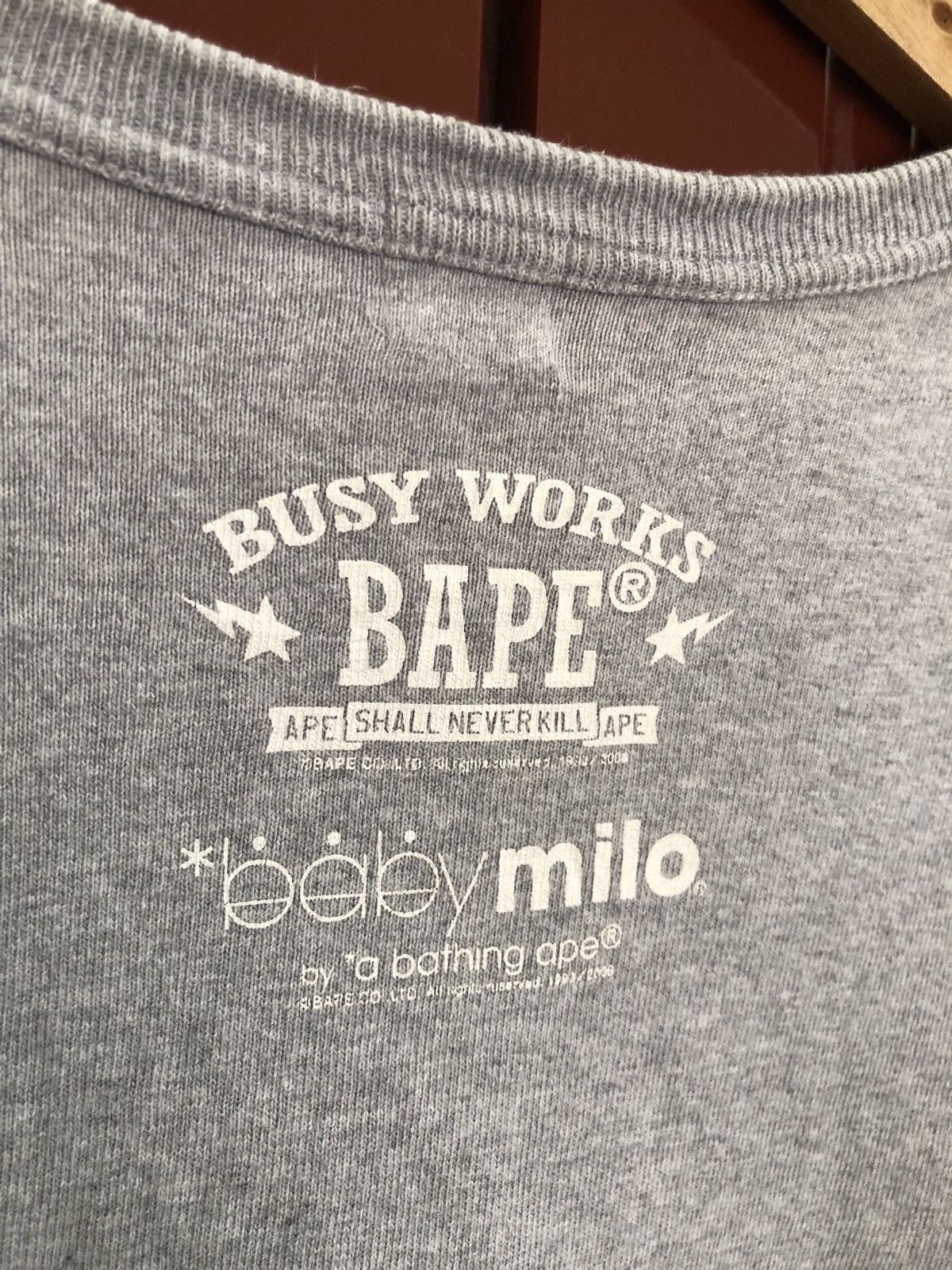 Bape Baby Milo Long Sleeve Tee Size US L / EU 52-54 / 3 - 7 Thumbnail