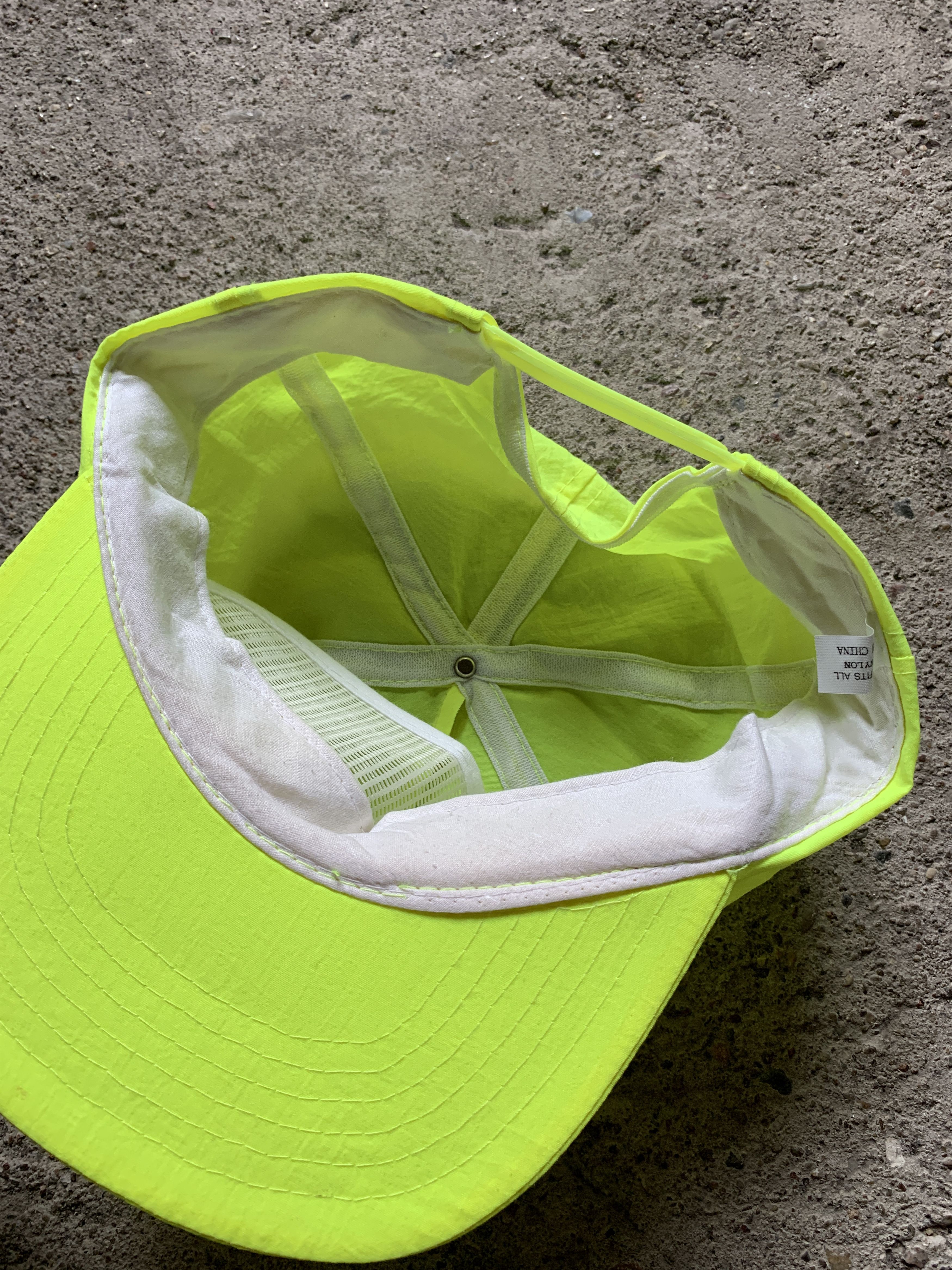 Band Tees Vintage Dr. Alban London 1994 Neon Yellow Hat Size ONE SIZE - 2 Thumbnail