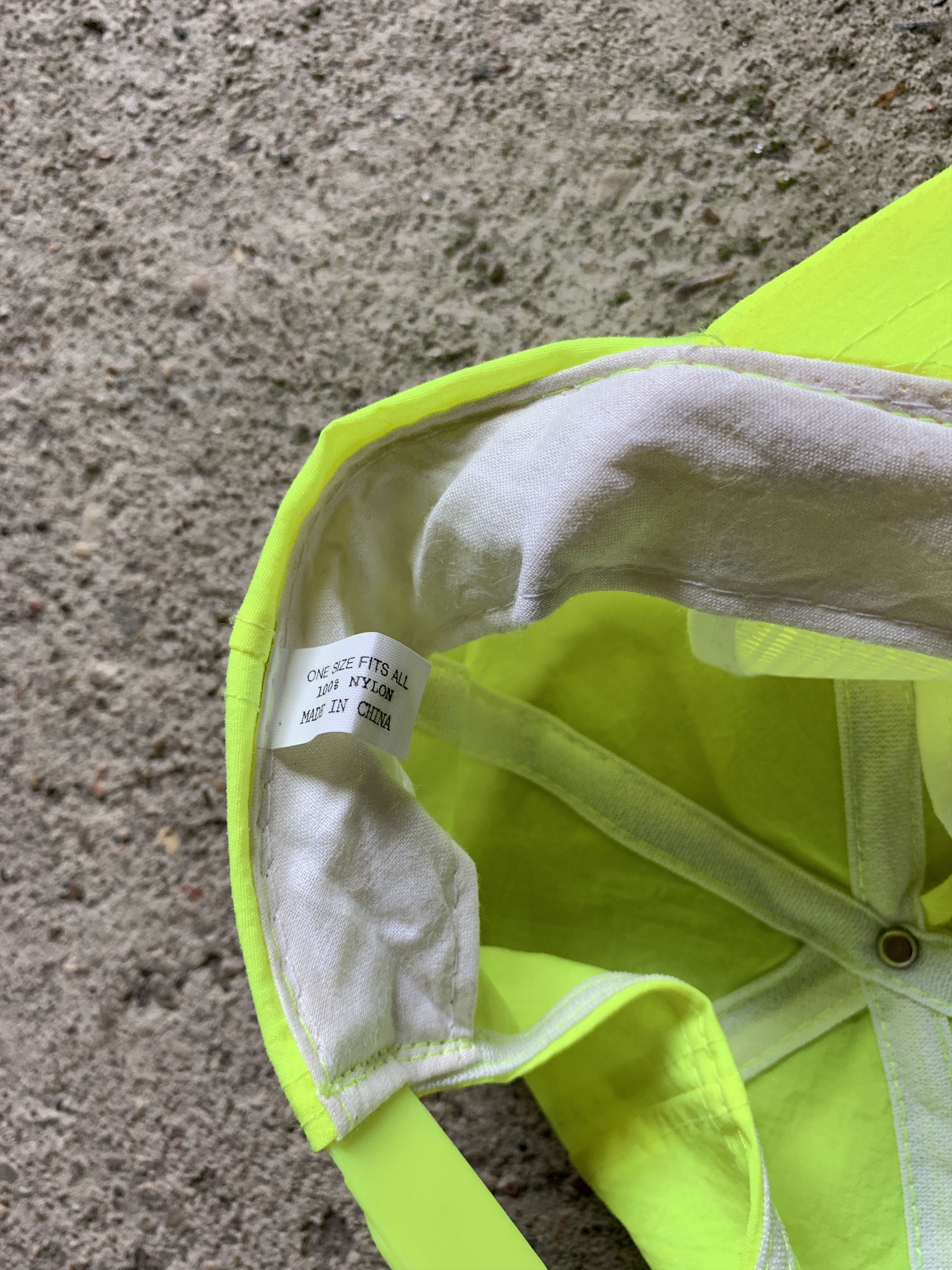 Band Tees Vintage Dr. Alban London 1994 Neon Yellow Hat Size ONE SIZE - 3 Thumbnail