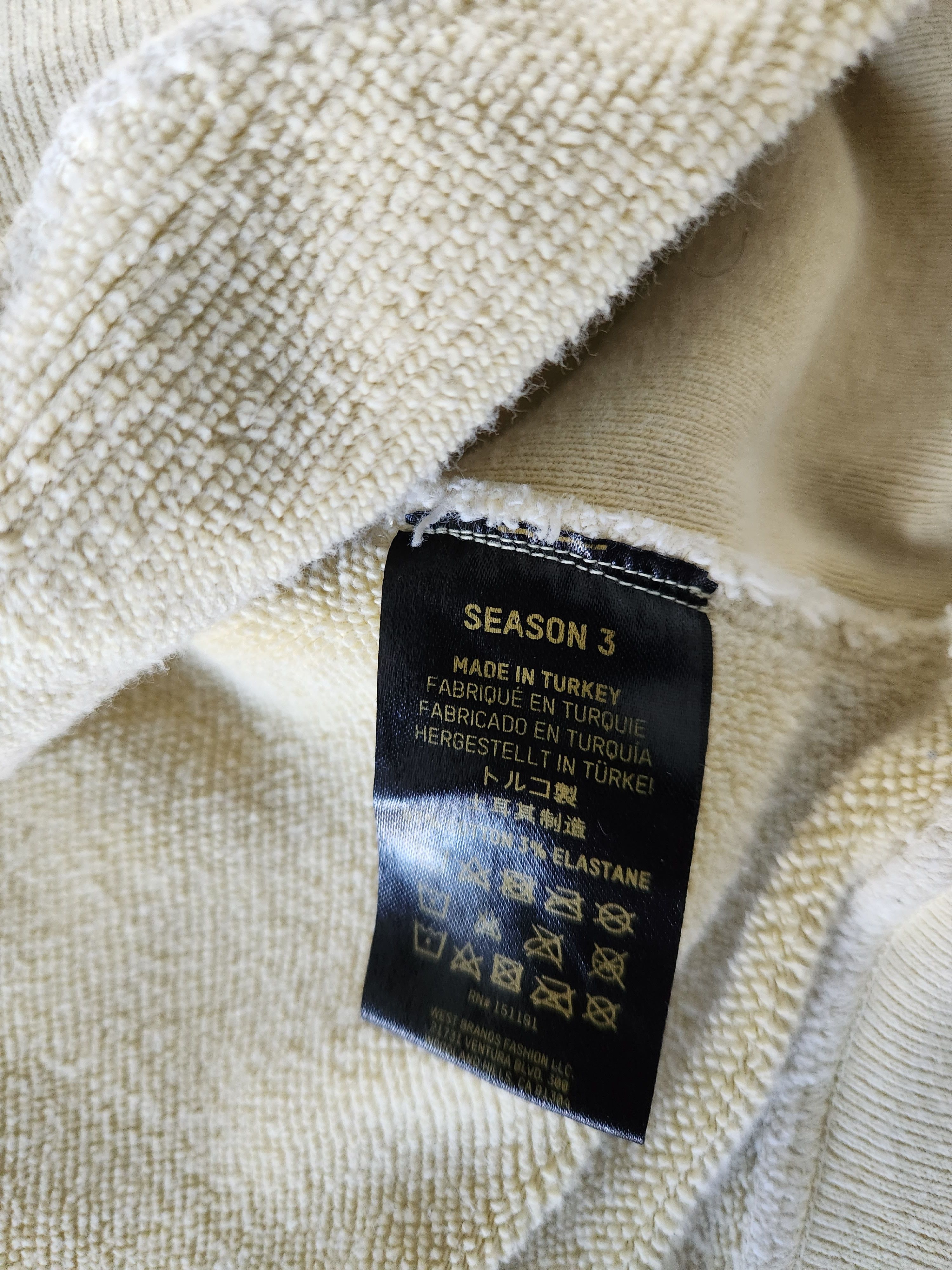 Yeezy Yeezy Season 3 Terry Fleece Crewneck Size US S / EU 44-46 / 1 - 5 Thumbnail
