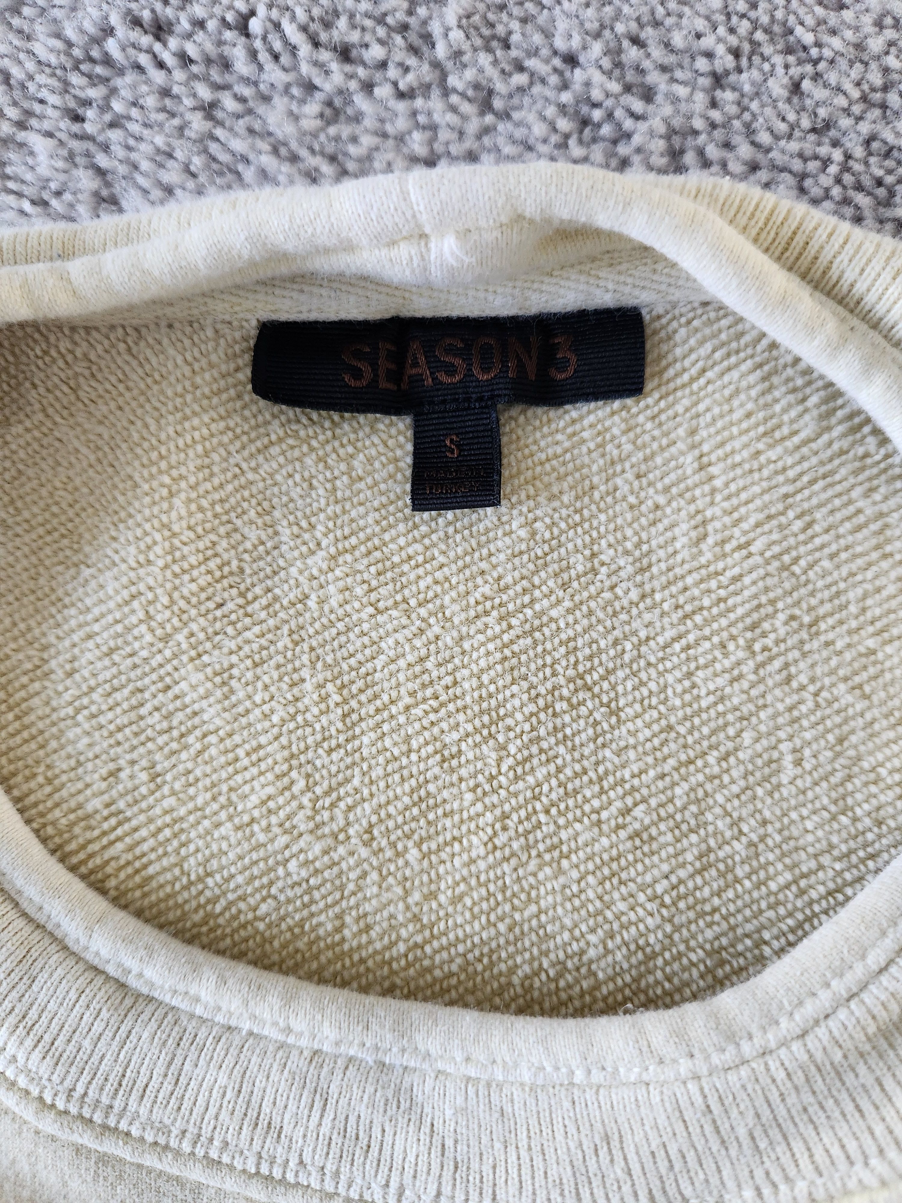 Yeezy Yeezy Season 3 Terry Fleece Crewneck Size US S / EU 44-46 / 1 - 4 Thumbnail