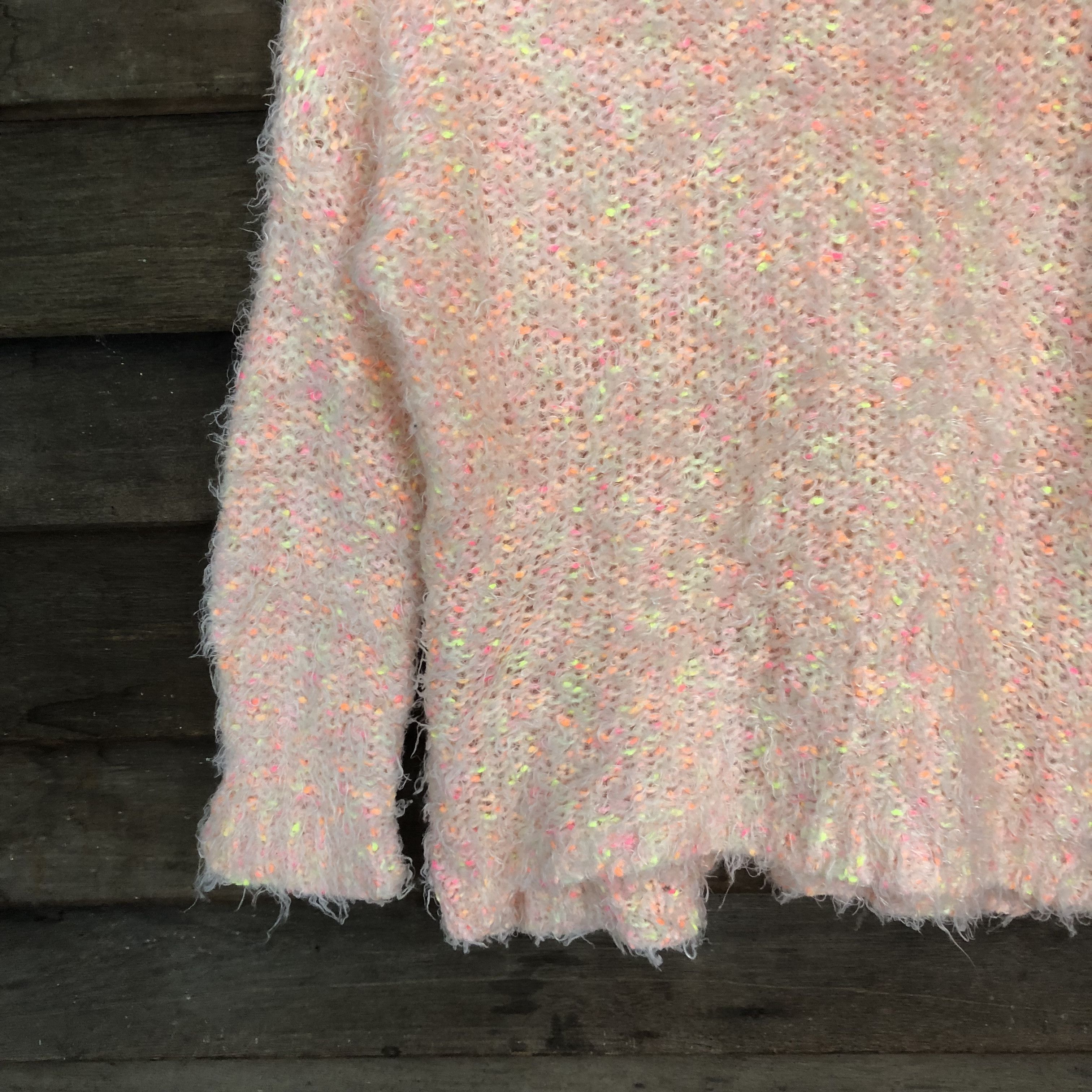 Aran Isles Knitwear × Homespun Knitwear × Japanese Brand Hypen World Gallery Shag Shaggy Fur Mohair knitwear #827 Size L / US 10 / IT 46 - 3 Thumbnail