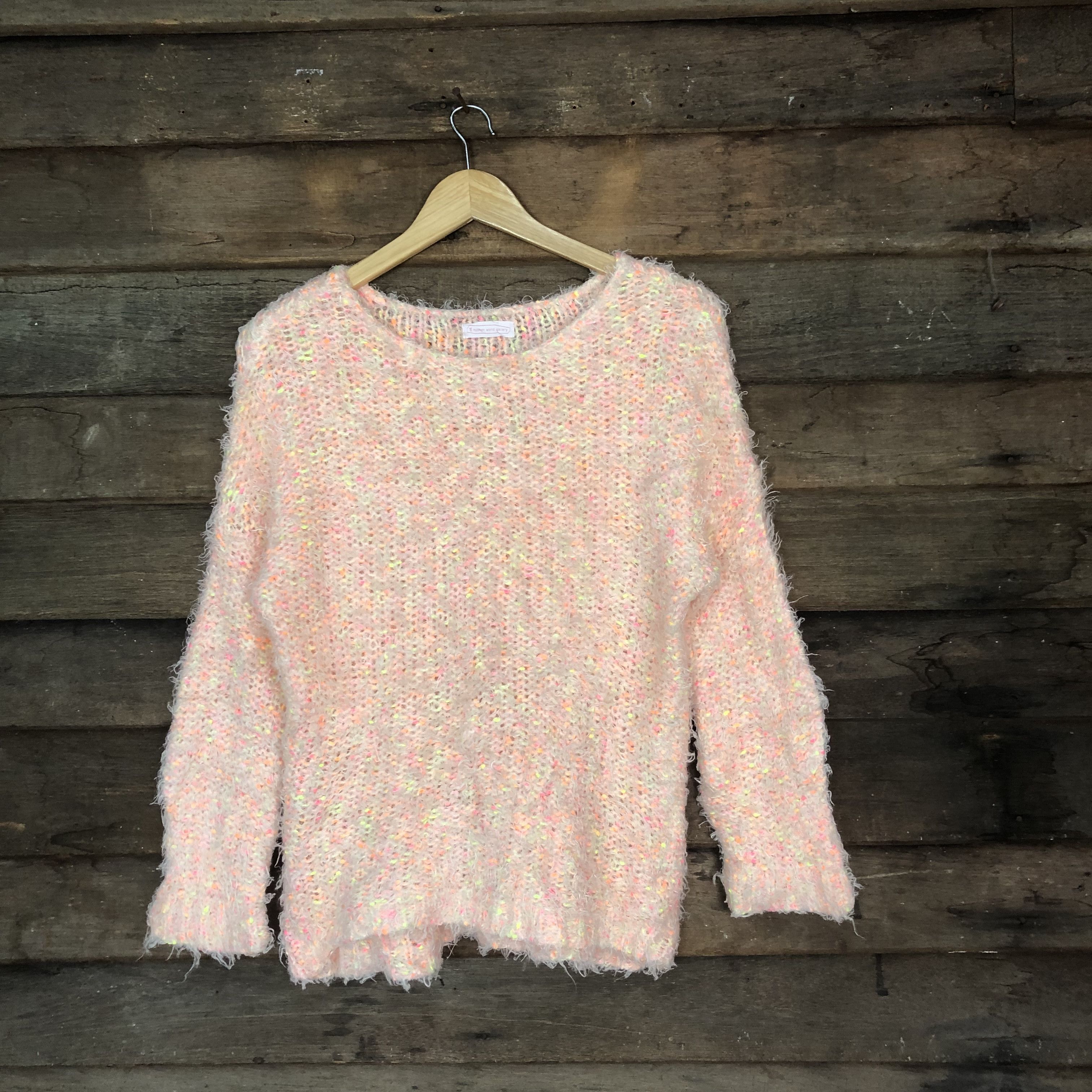 Aran Isles Knitwear × Homespun Knitwear × Japanese Brand Hypen World Gallery Shag Shaggy Fur Mohair knitwear #827 Size L / US 10 / IT 46 - 1 Thumbnail