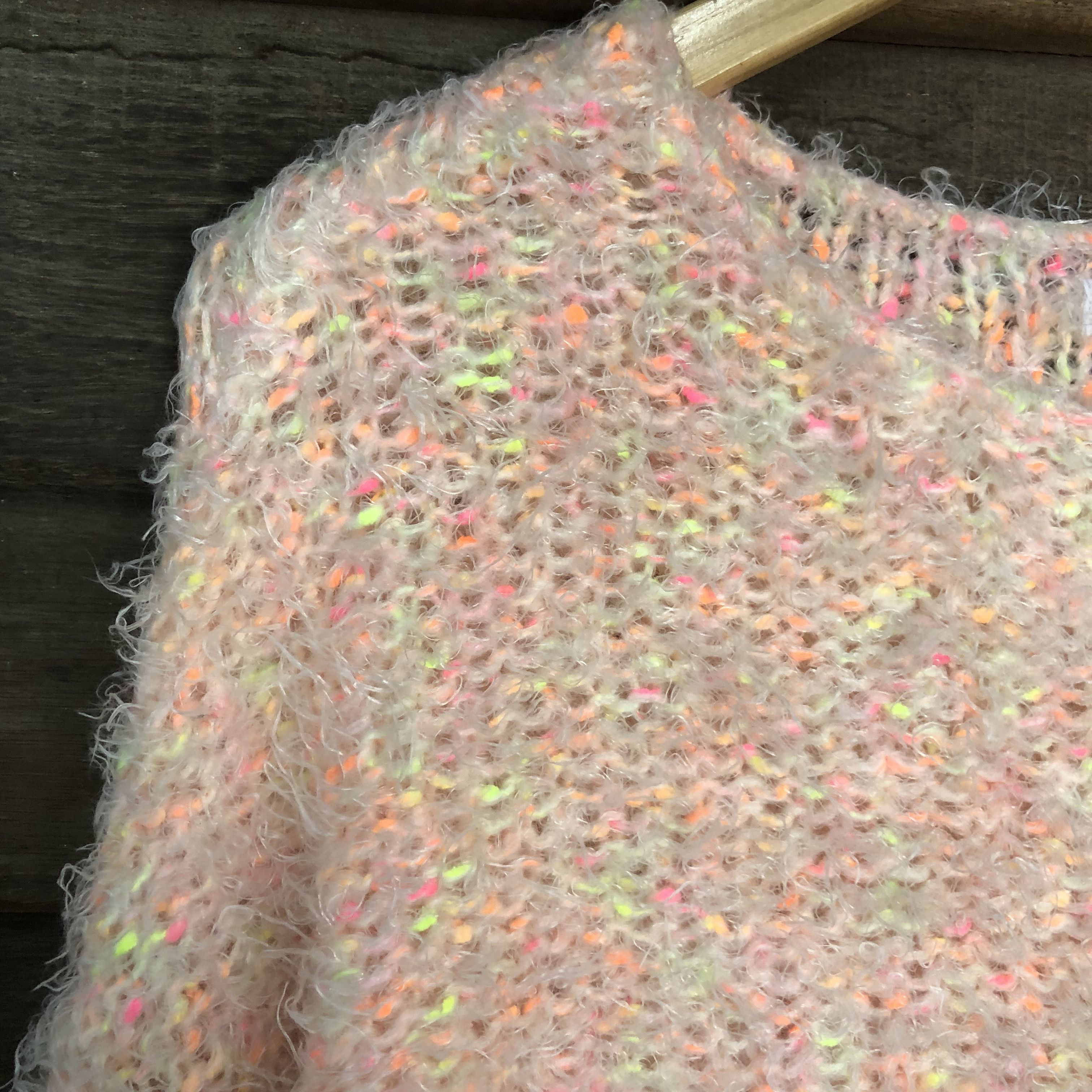 Aran Isles Knitwear × Homespun Knitwear × Japanese Brand Hypen World Gallery Shag Shaggy Fur Mohair knitwear #827 Size L / US 10 / IT 46 - 6 Thumbnail