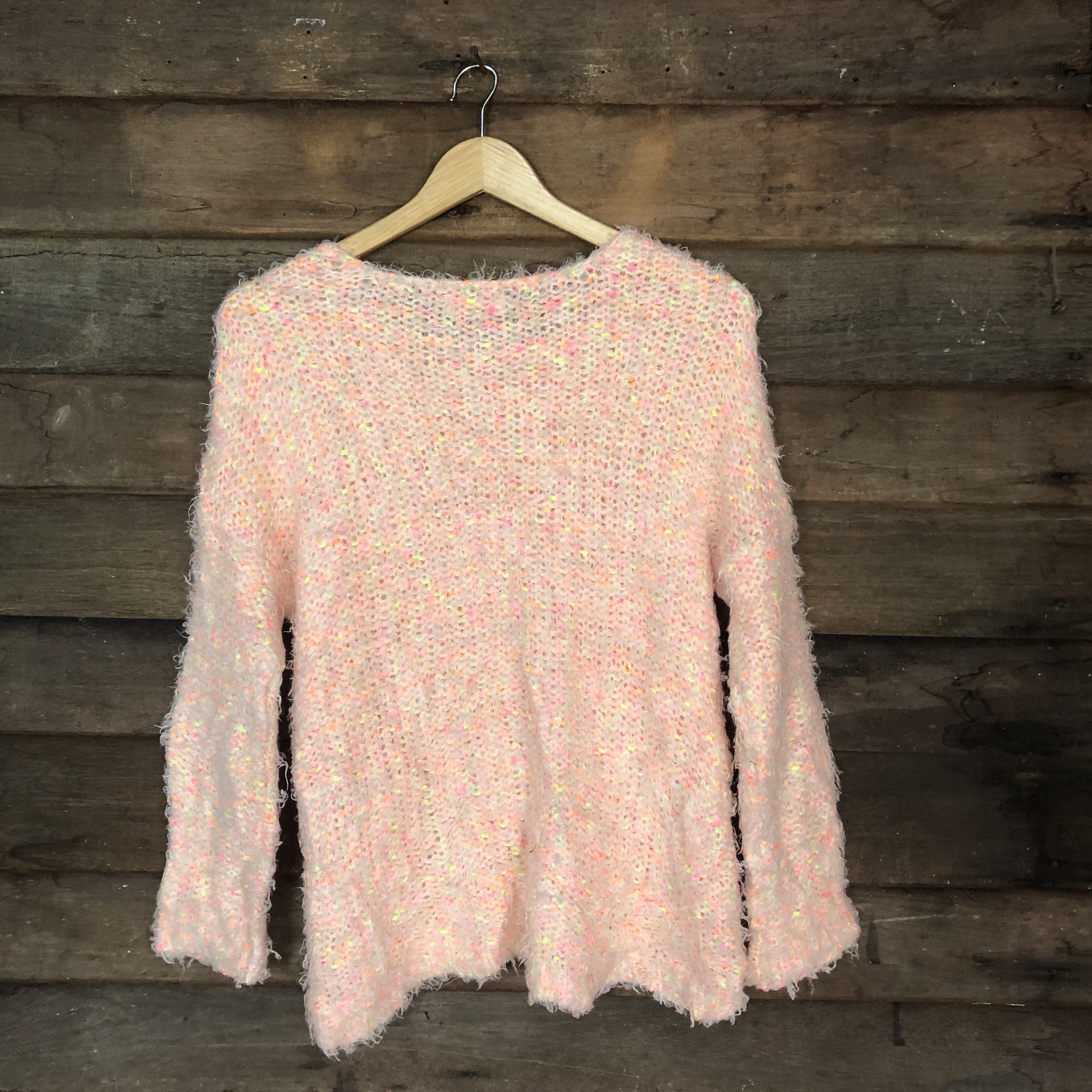Aran Isles Knitwear × Homespun Knitwear × Japanese Brand Hypen World Gallery Shag Shaggy Fur Mohair knitwear #827 Size L / US 10 / IT 46 - 9 Thumbnail