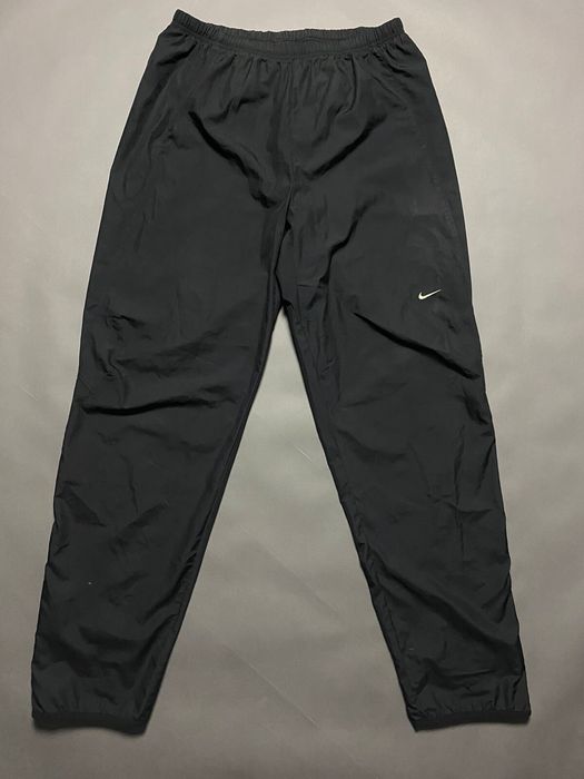 Nike Nike vintage black track pants parachute small swoosh 2000s
