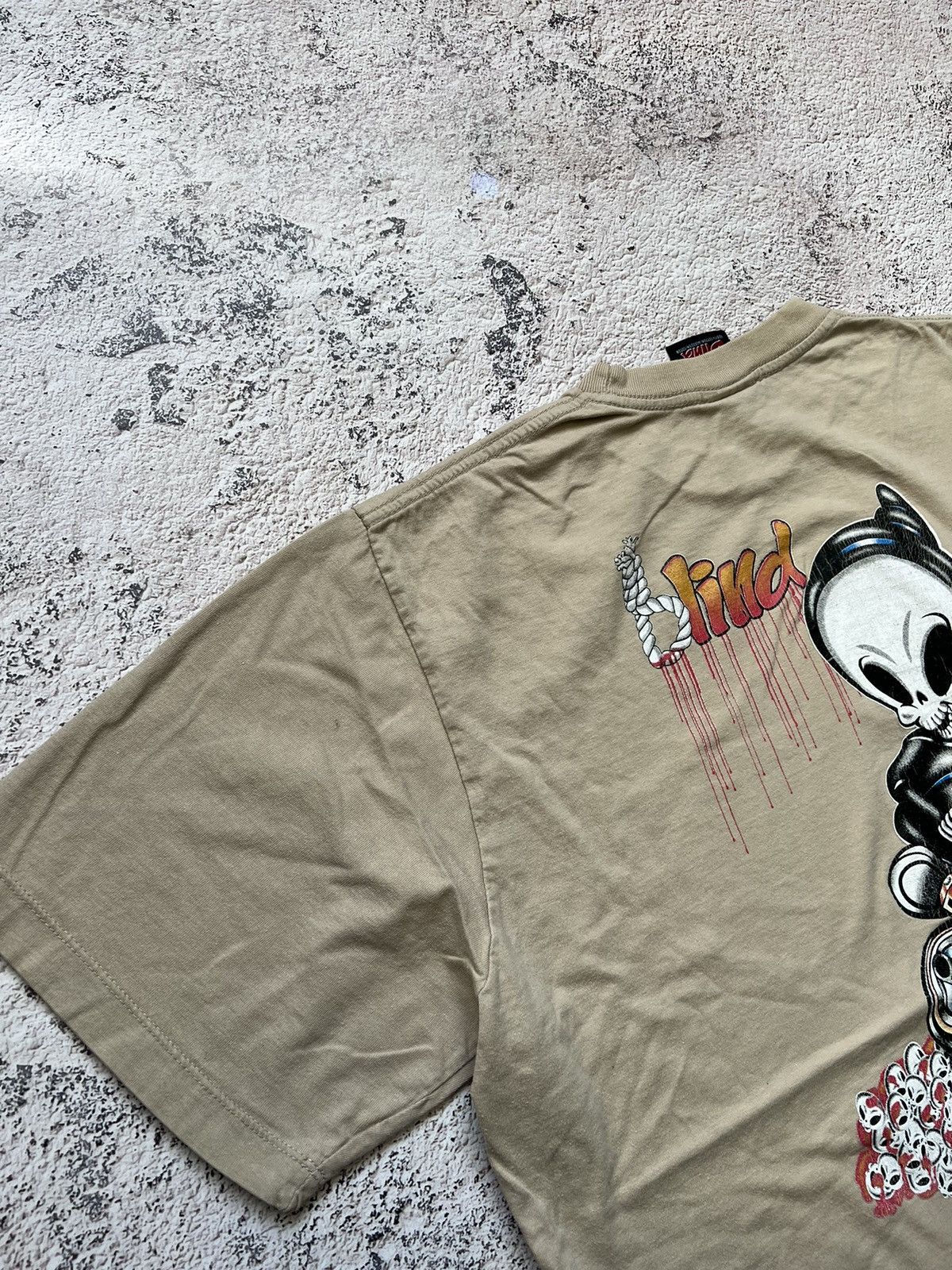 Rap Tees × Vintage BLIND Reaper Skateboards Vintage Tee Shirt Size US L / EU 52-54 / 3 - 8 Thumbnail