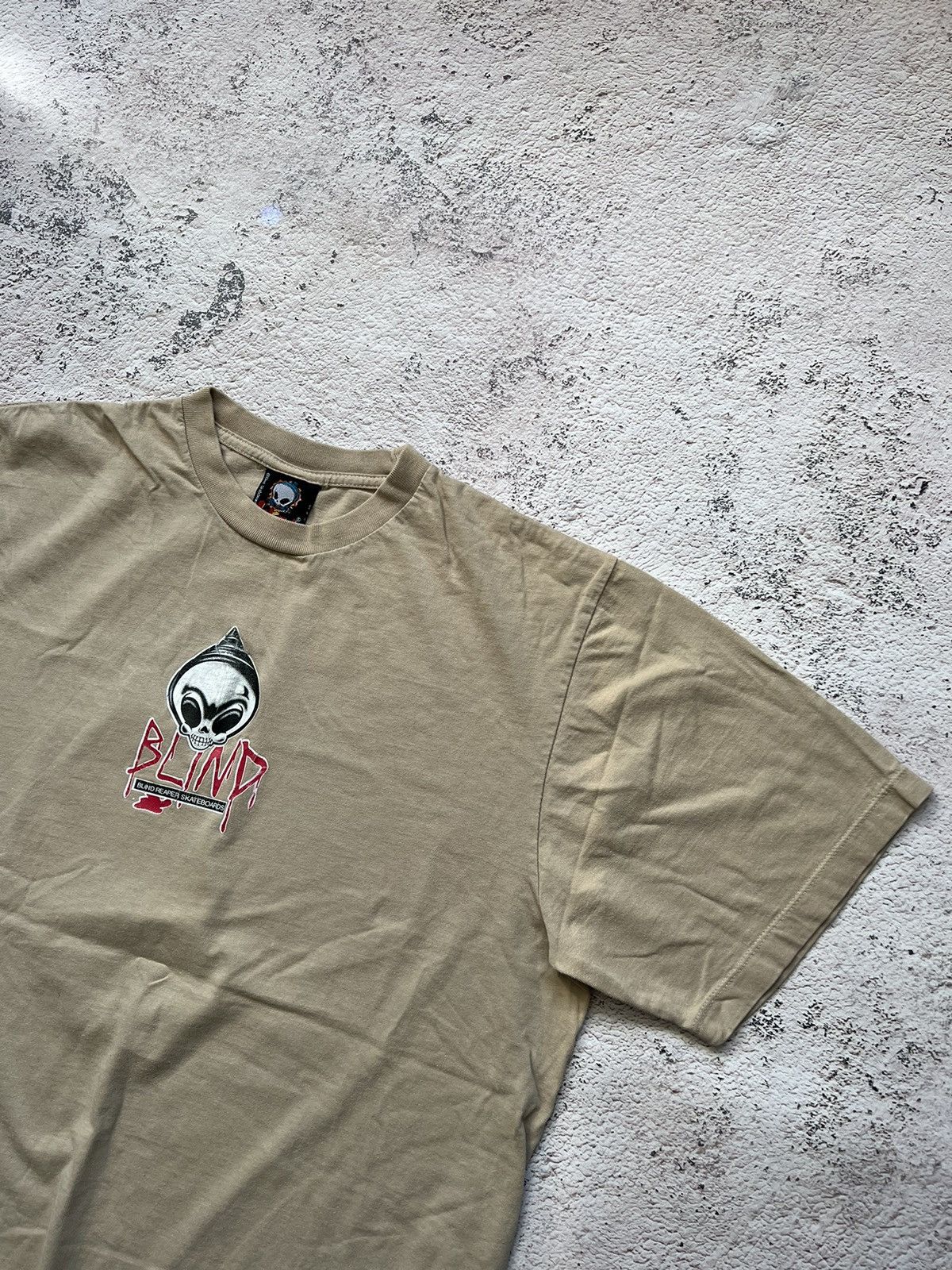 Rap Tees × Vintage BLIND Reaper Skateboards Vintage Tee Shirt Size US L / EU 52-54 / 3 - 4 Thumbnail