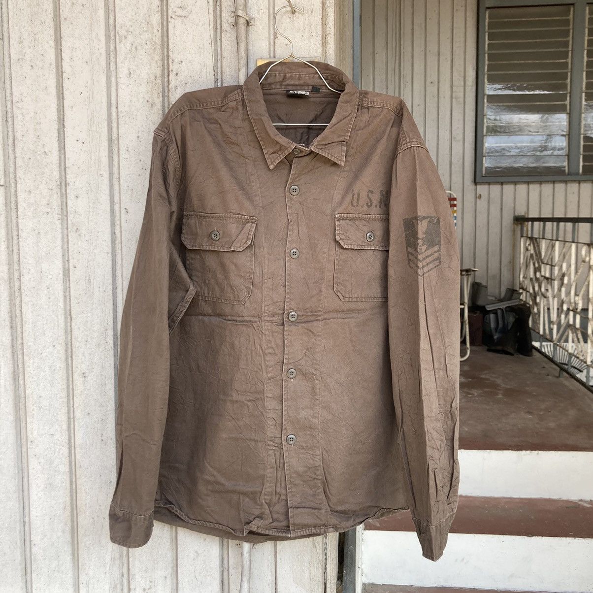 Avirex AVIREX OG USN BUTTON UPS Size US XL / EU 56 / 4 - 1 Thumbnail