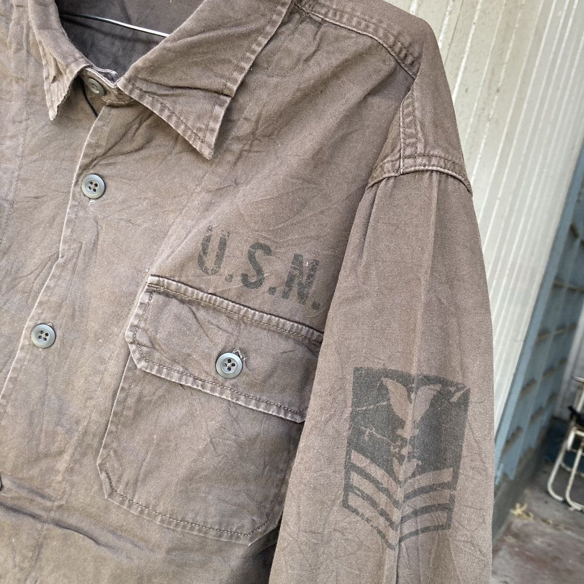 Avirex AVIREX OG USN BUTTON UPS Size US XL / EU 56 / 4 - 3 Thumbnail