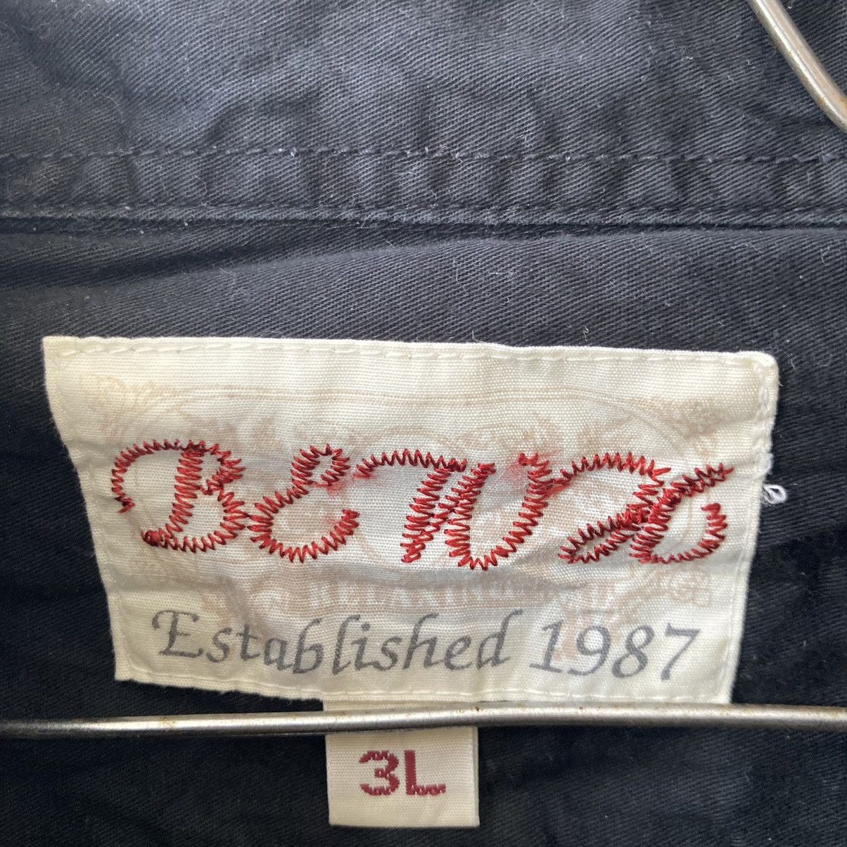 Japanese Brand BEWX BUTTON UPS WORKSHIRT Size US XXL / EU 58 / 5 - 5 Thumbnail