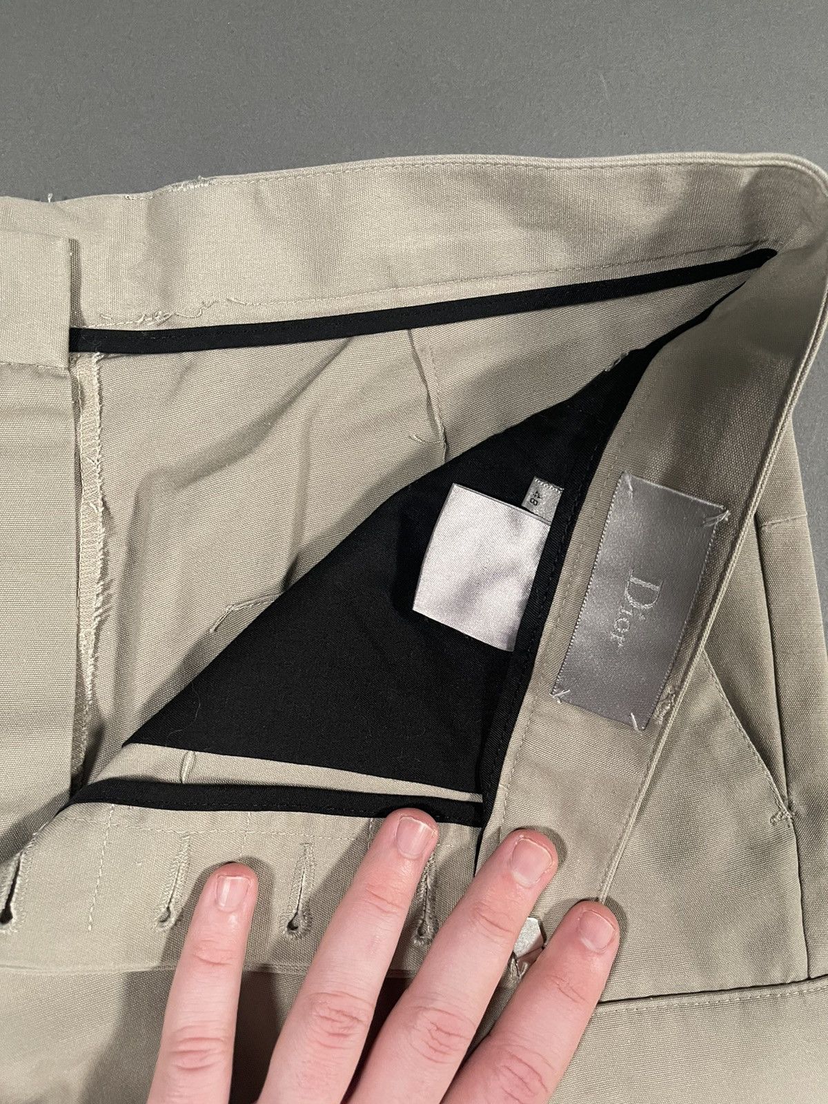 Dior × Hedi Slimane SEND OFFERS🚨2003 ARCHIVE HEDI GRAIL🚨 SS03 FOLLOW ME CARGO Size US 34 / EU 50 - 3 Thumbnail