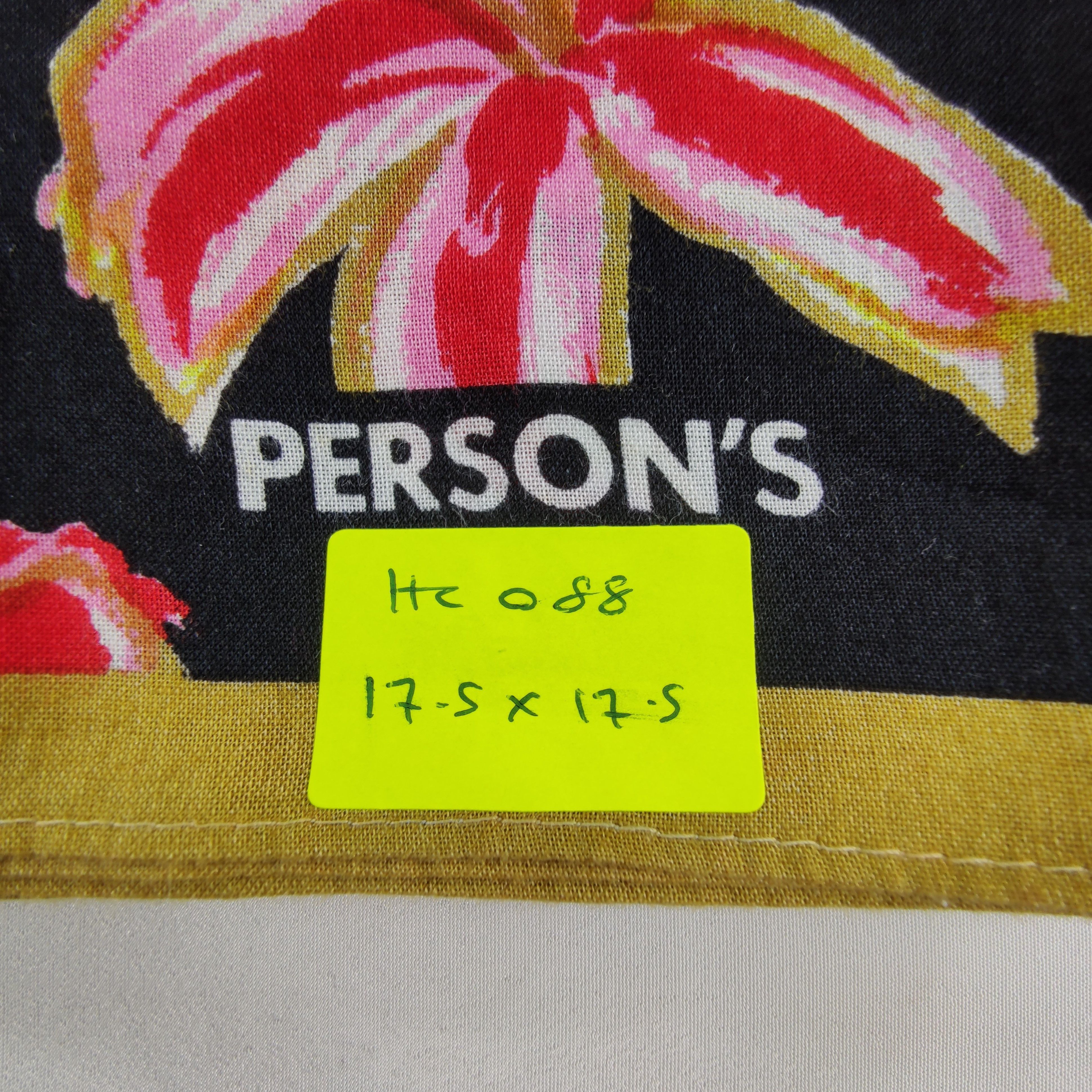 PERSON'S Person's Handkerchief/Neckerchief/Bandana HC088 Size ONE SIZE - 5 Thumbnail
