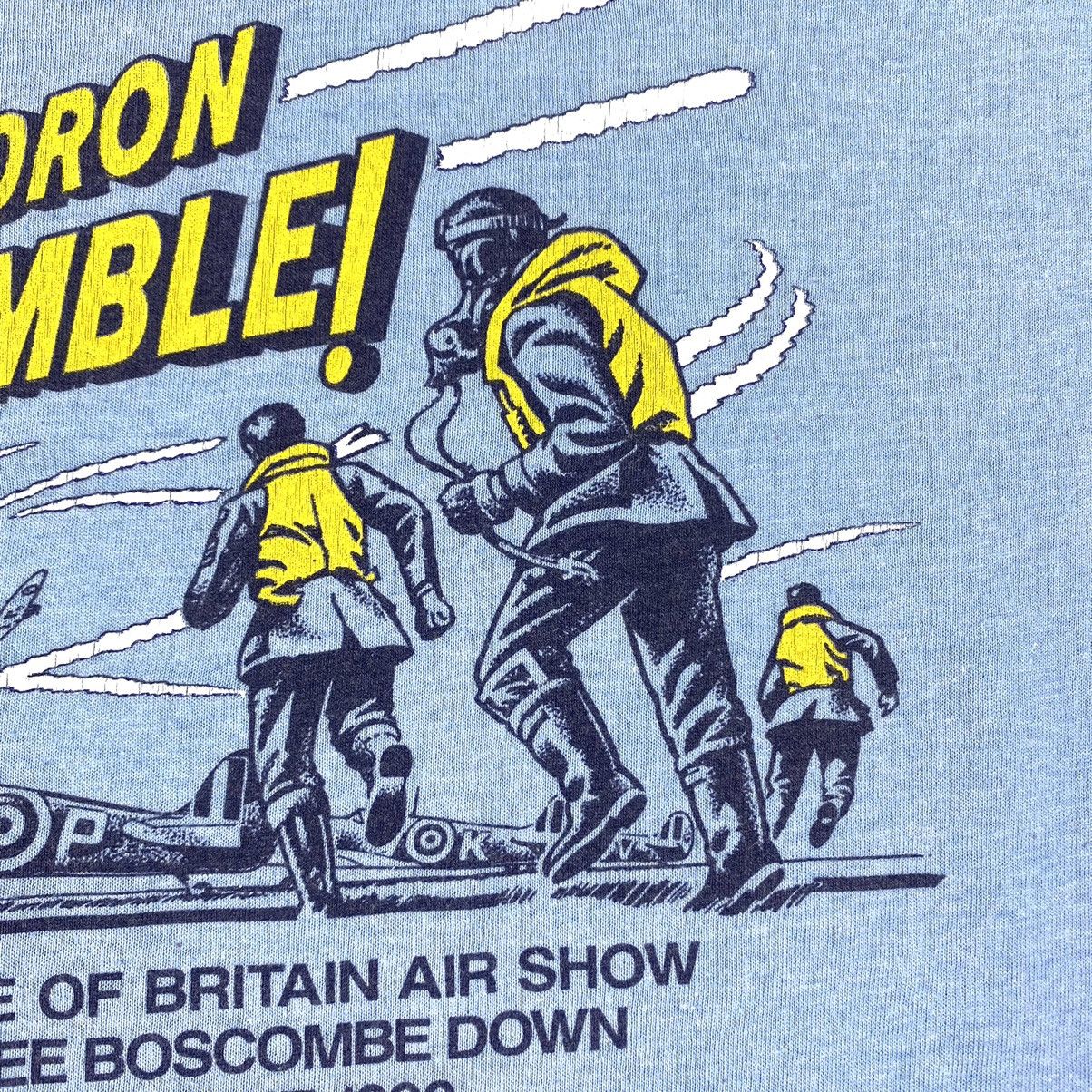 Breitling 1990 Vintage Squadron Scramble Britain Air Force T Shirt Size US M / EU 48-50 / 2 - 4 Thumbnail