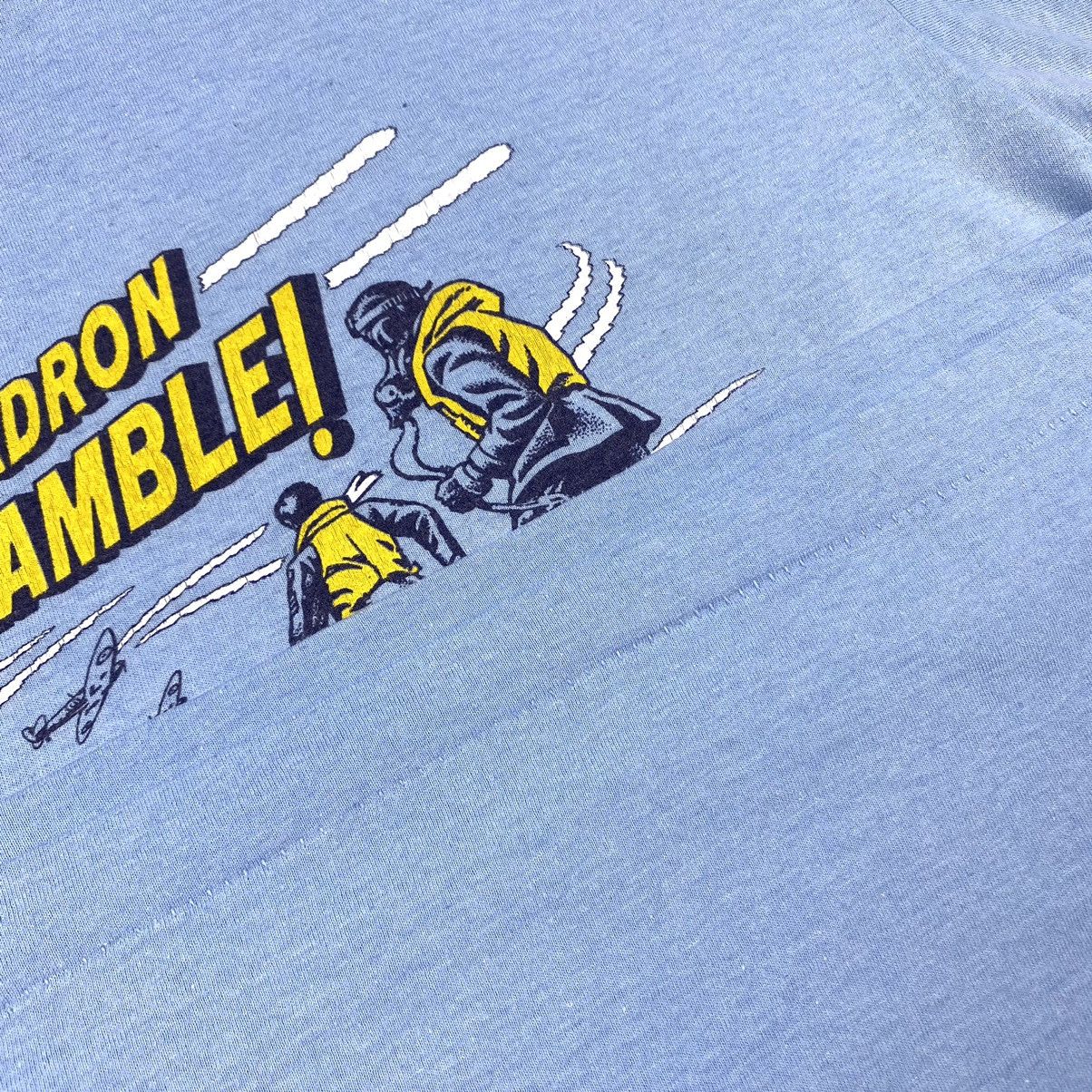 Breitling 1990 Vintage Squadron Scramble Britain Air Force T Shirt Size US M / EU 48-50 / 2 - 11 Thumbnail