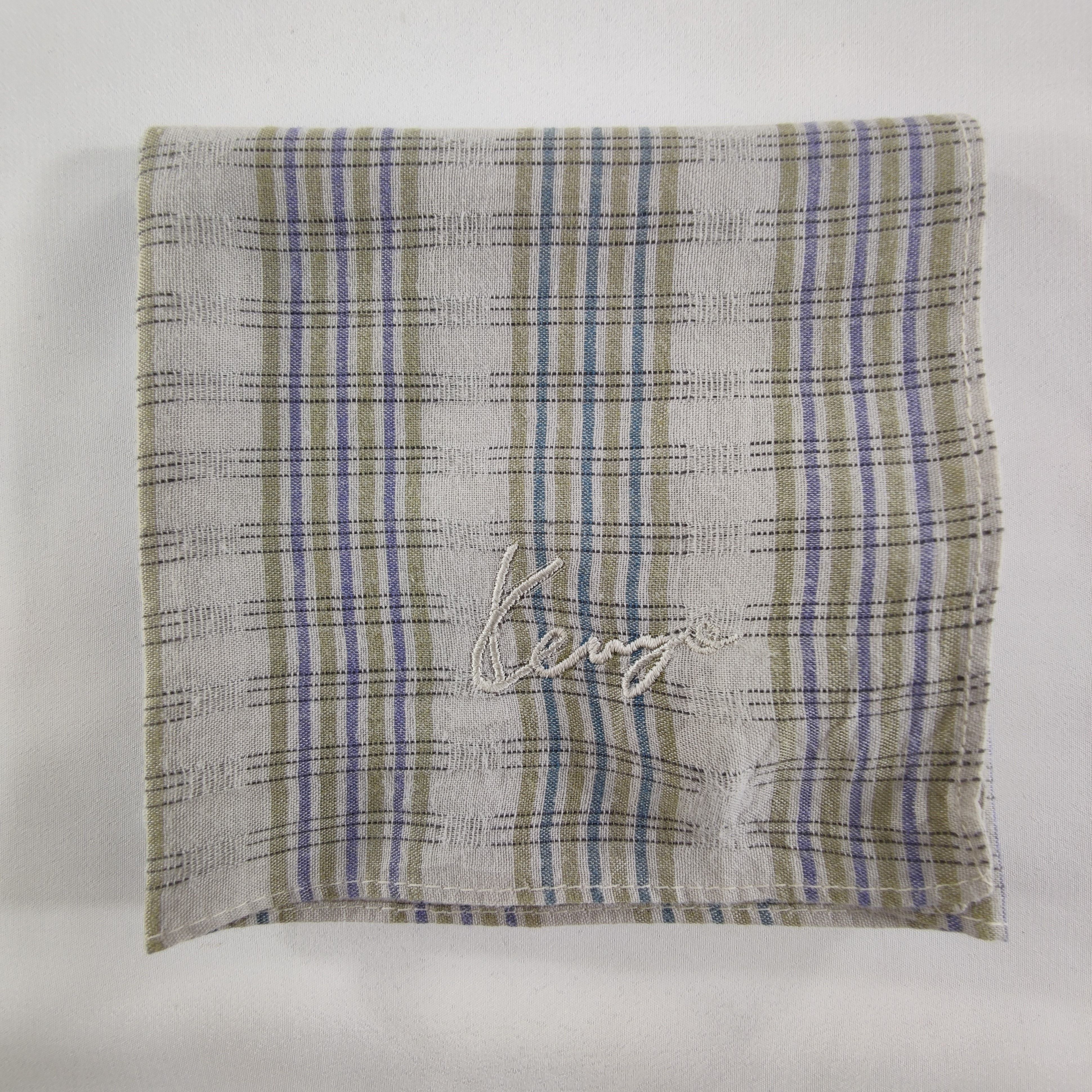 Kenzo × Vintage Kenzo Handkerchief / Neckerchief / Bandana HC130 Size ONE SIZE - 4 Thumbnail