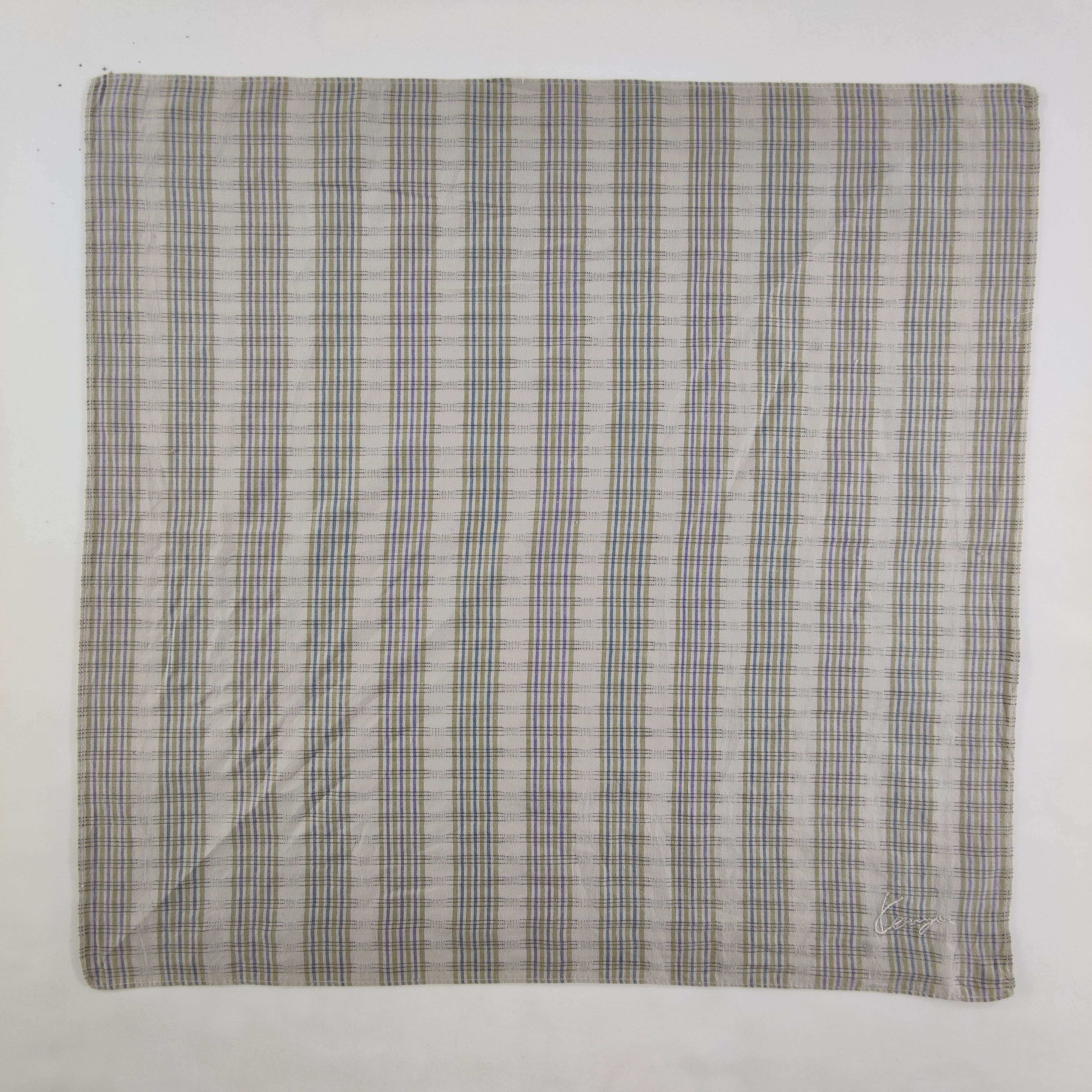 Kenzo × Vintage Kenzo Handkerchief / Neckerchief / Bandana HC130 Size ONE SIZE - 2 Thumbnail
