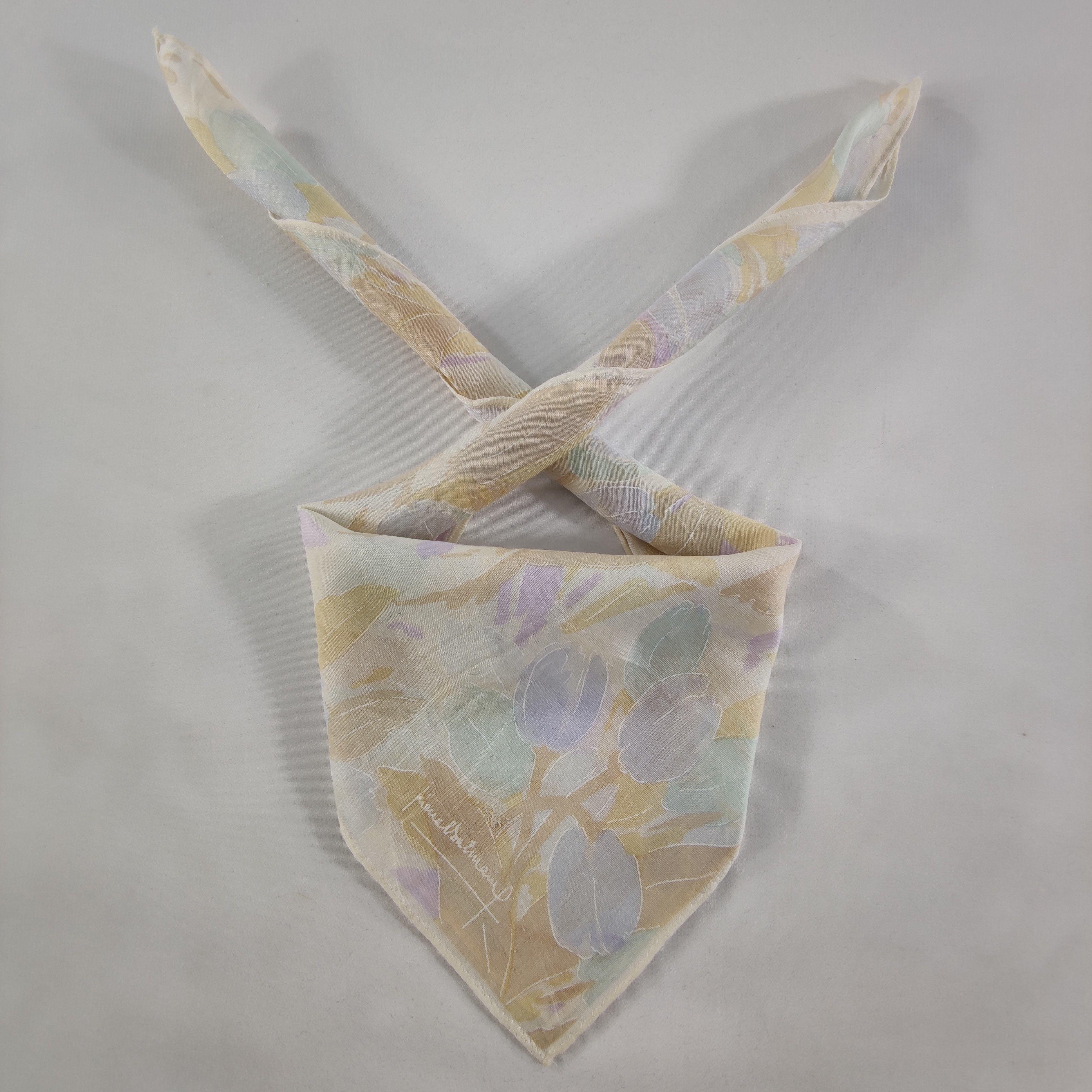 Pierre Balmain × Vintage Pierre Balmain Handkerchief/Neckerchief/Bandana HC121 Size ONE SIZE - 1 Thumbnail