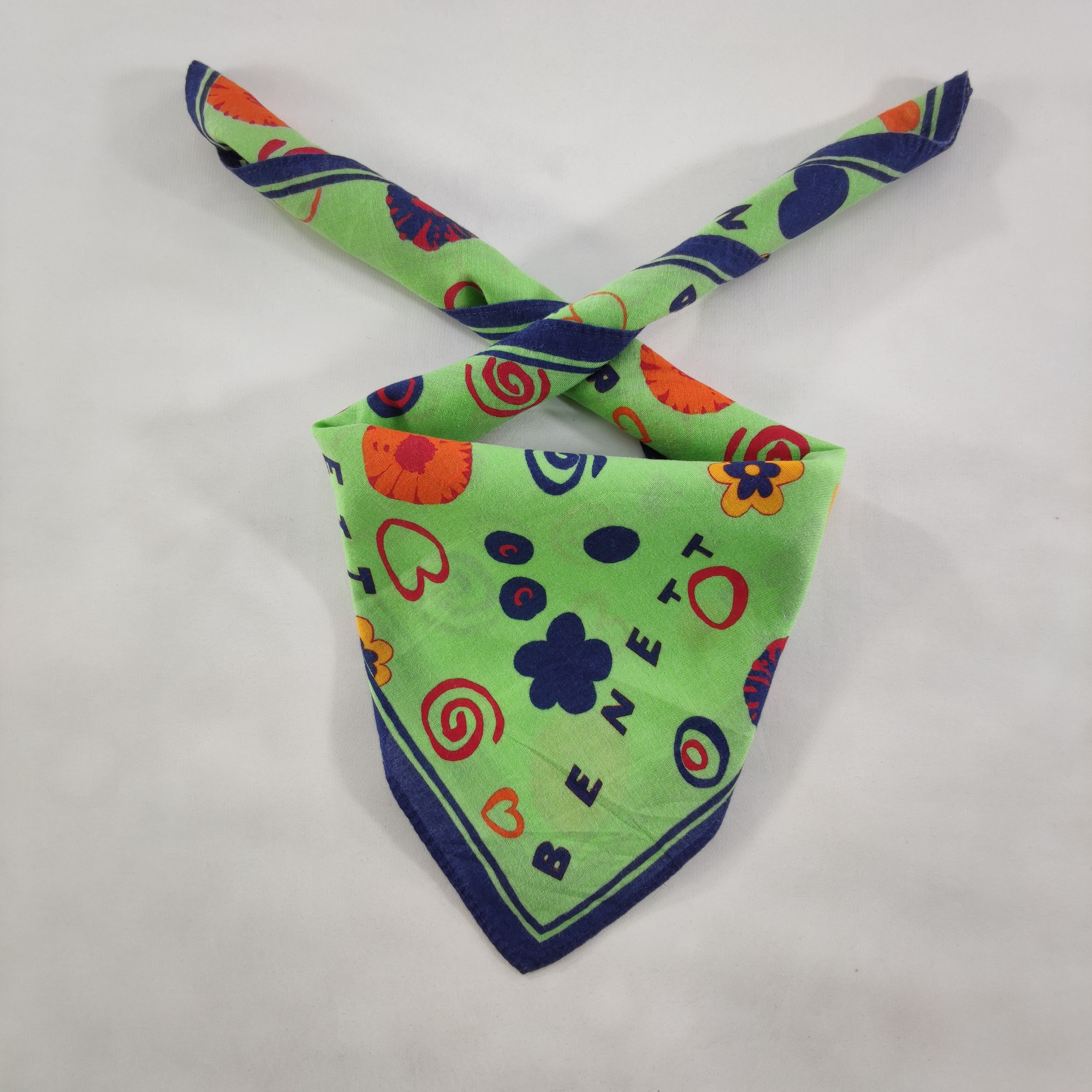 United Colors Of Benetton Benetton Handkerchief/Neckerchief/Bandana HC277 Size ONE SIZE - 1 Thumbnail