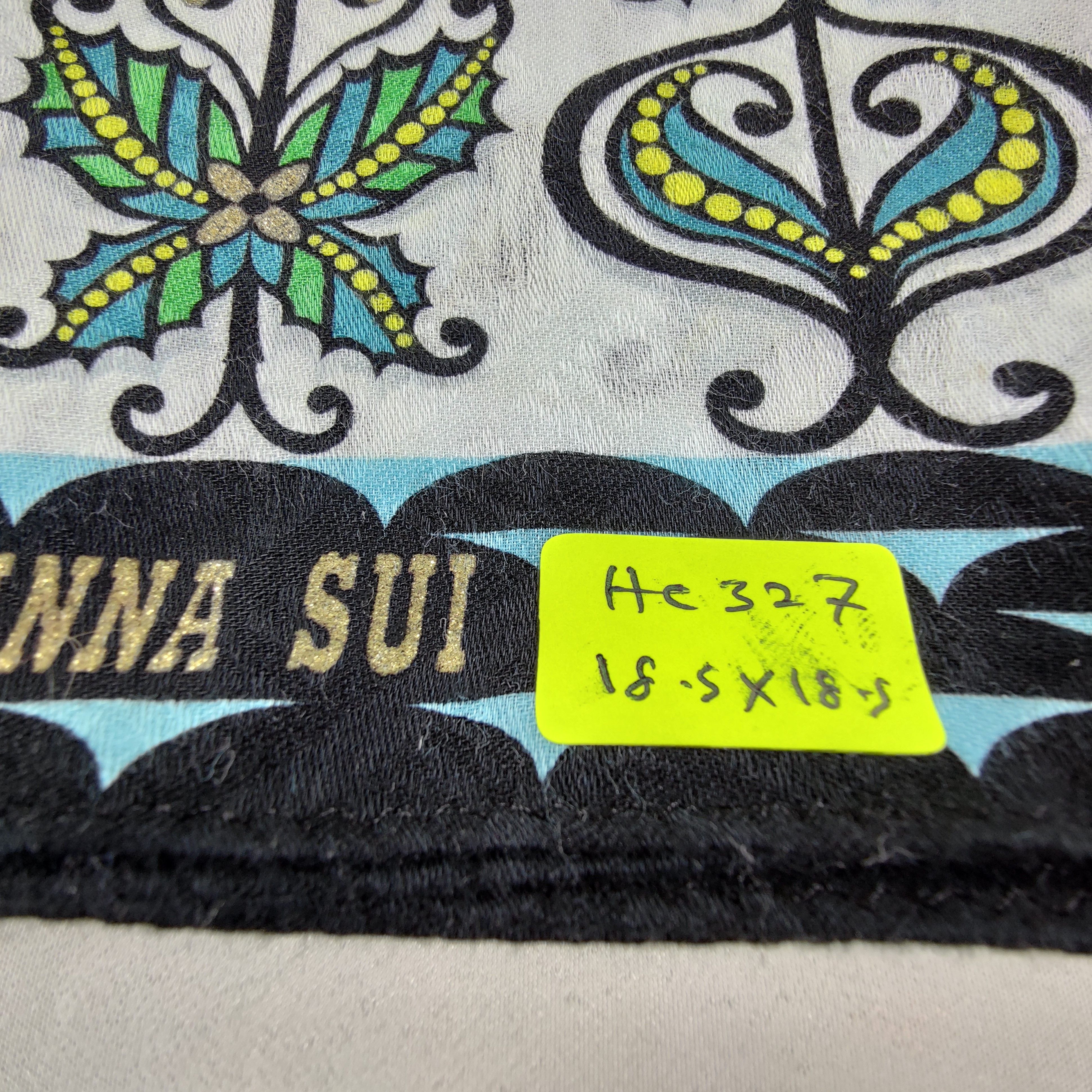 Anna Sui × Vintage Anna Sui Handkerchief/Neckerchief/Bandana HC327 Size ONE SIZE - 5 Thumbnail