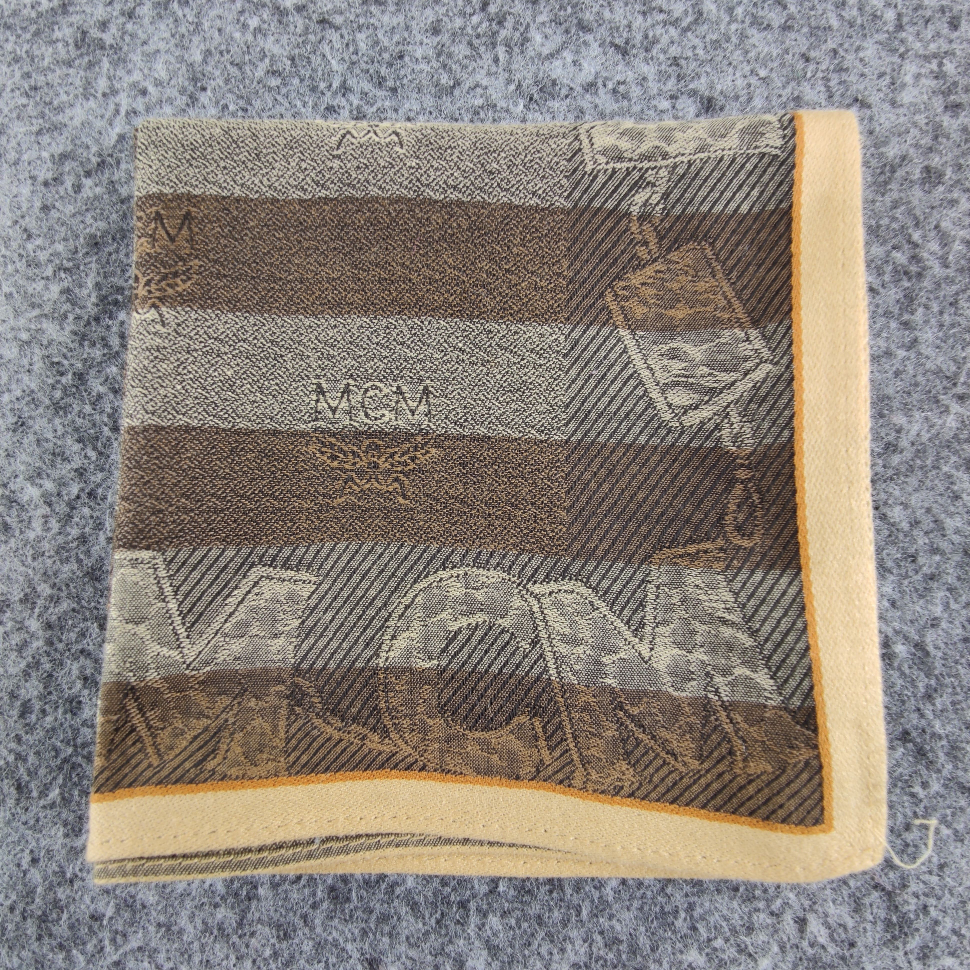 MCM × Vintage MCM Handkerchief/Neckerchief/Bandana HC415 Size ONE SIZE - 4 Thumbnail