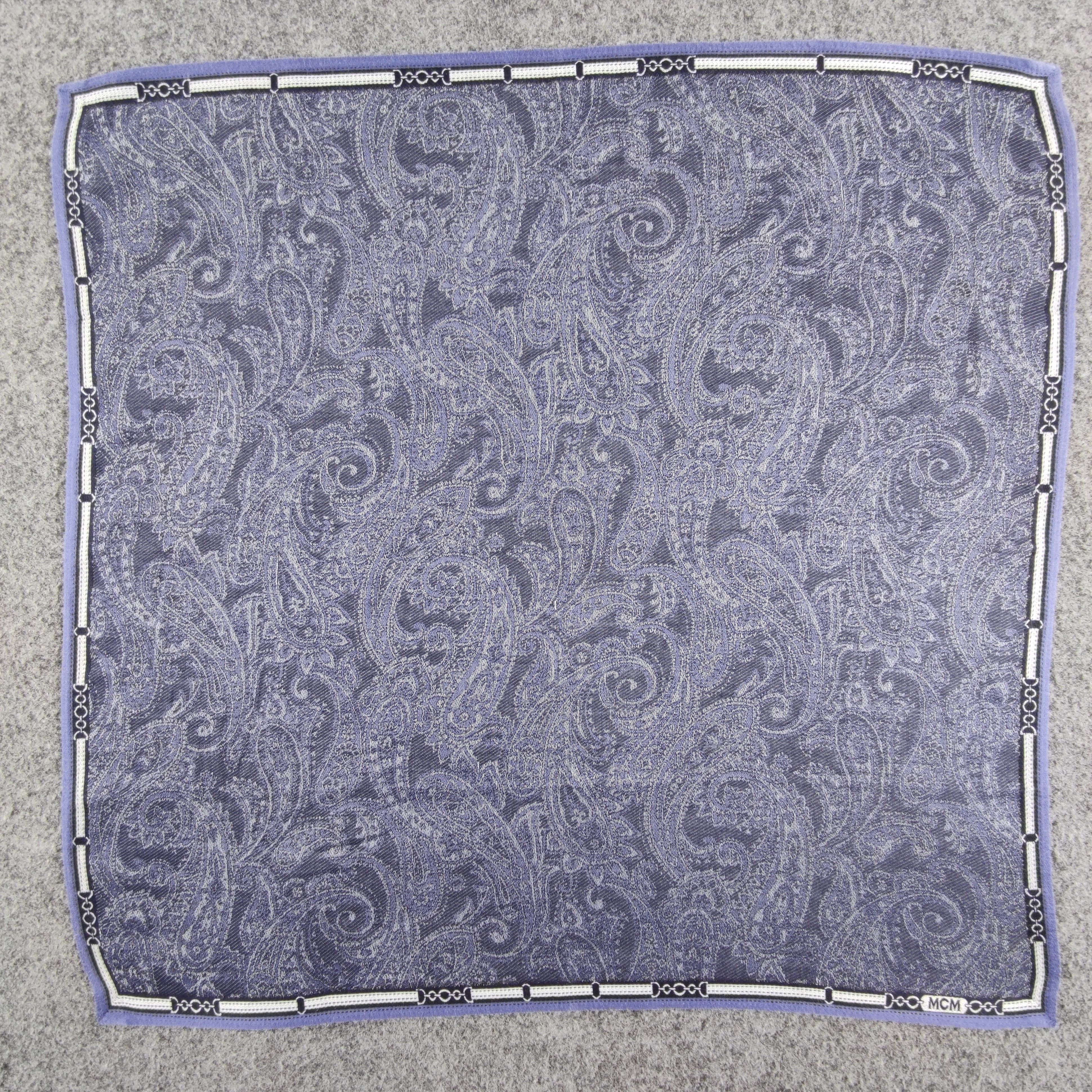 MCM × Vintage MCM Paisley Handkerchief/Neckerchief/Bandana HC412 Size ONE SIZE - 2 Thumbnail