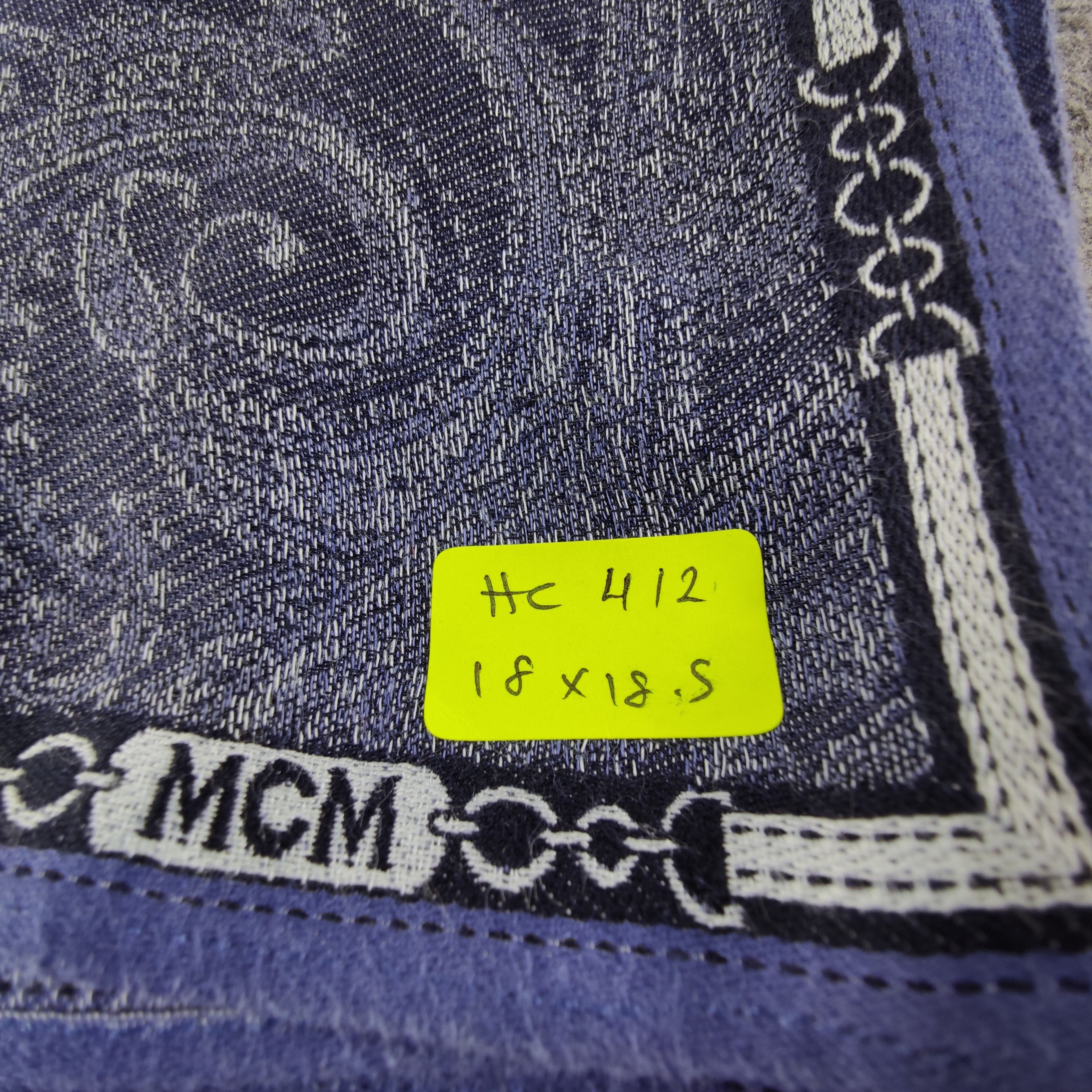 MCM × Vintage MCM Paisley Handkerchief/Neckerchief/Bandana HC412 Size ONE SIZE - 5 Thumbnail