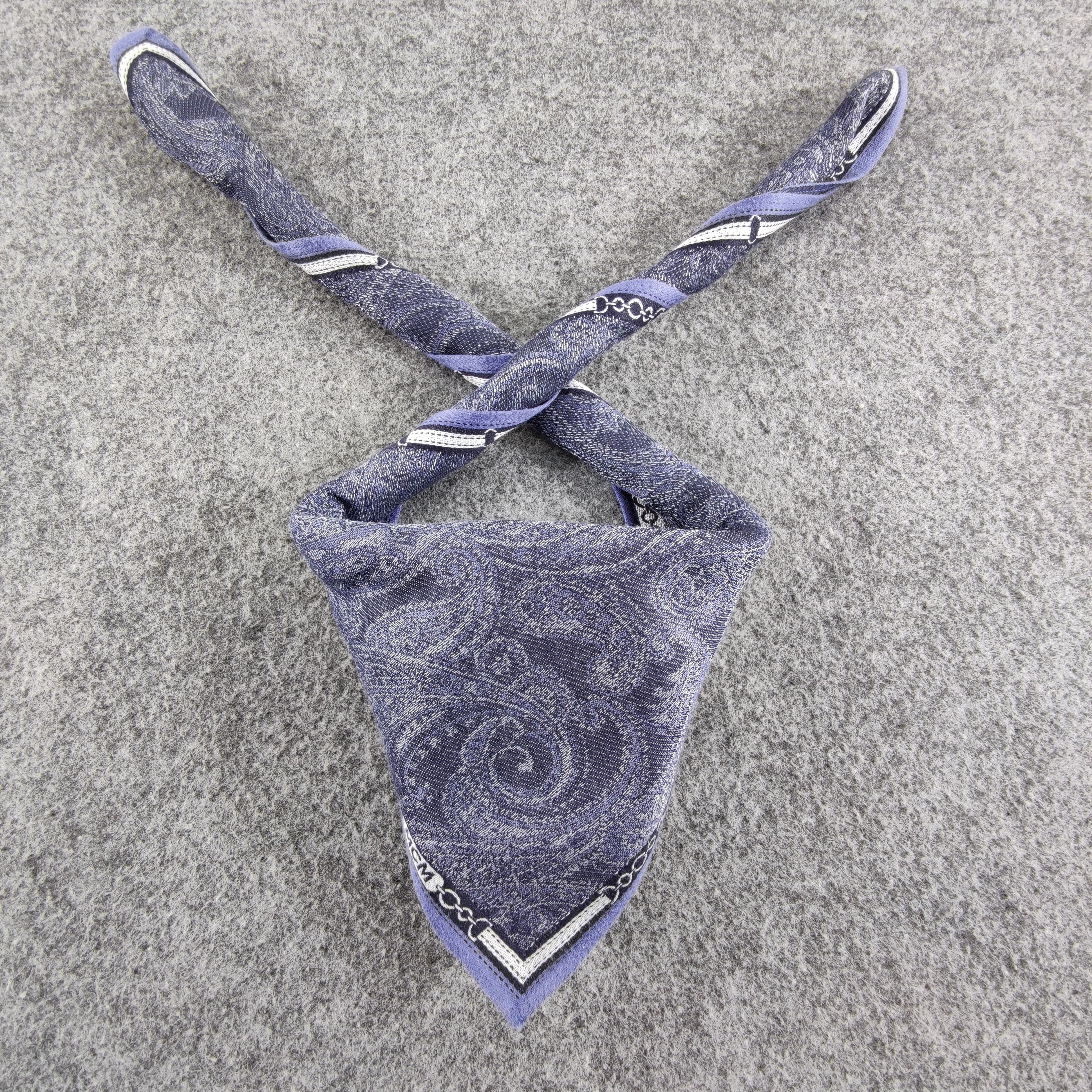 MCM × Vintage MCM Paisley Handkerchief/Neckerchief/Bandana HC412 Size ONE SIZE - 1 Thumbnail