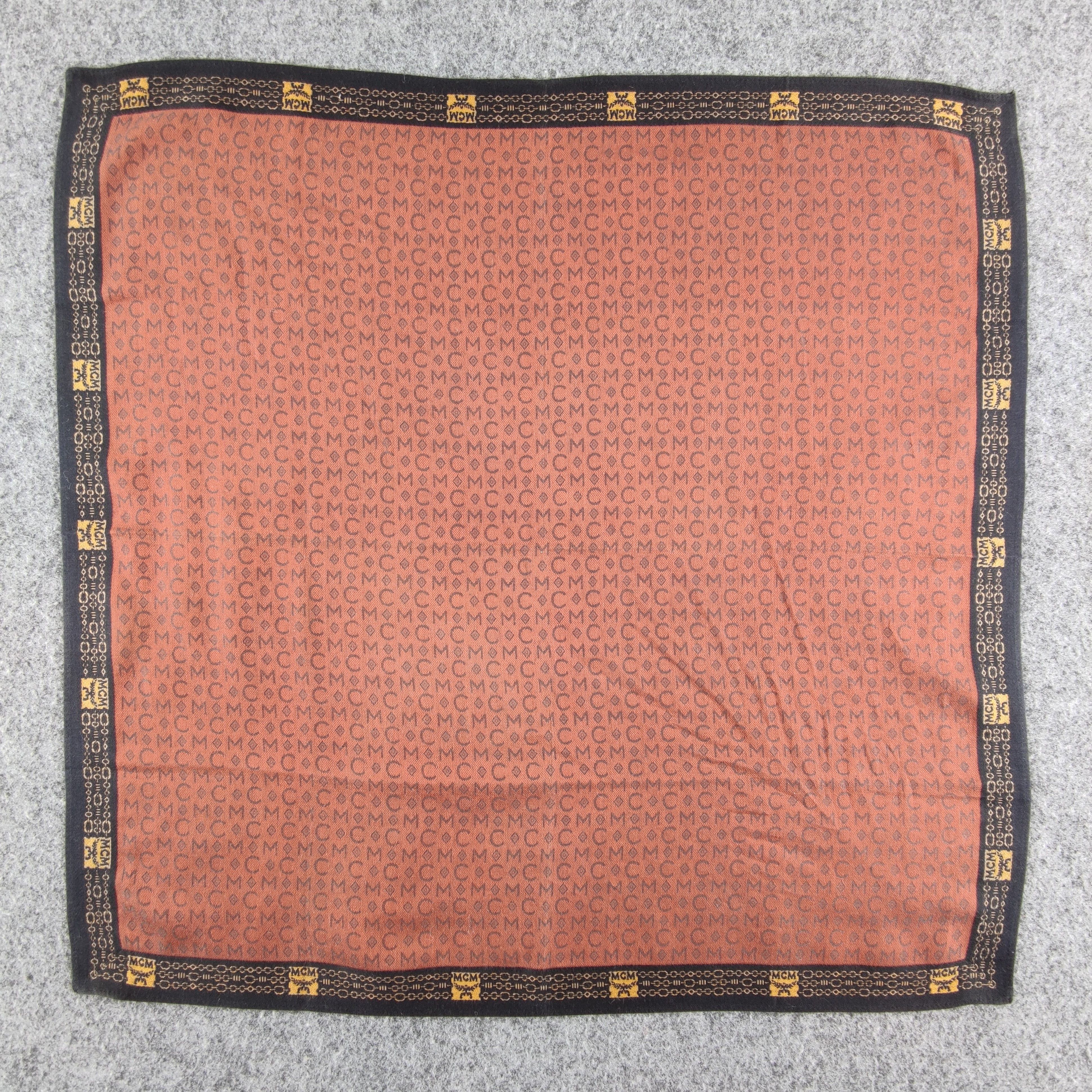 MCM × Vintage MCM Handkerchief/Neckerchief/Bandana HC409 Size ONE SIZE - 2 Thumbnail