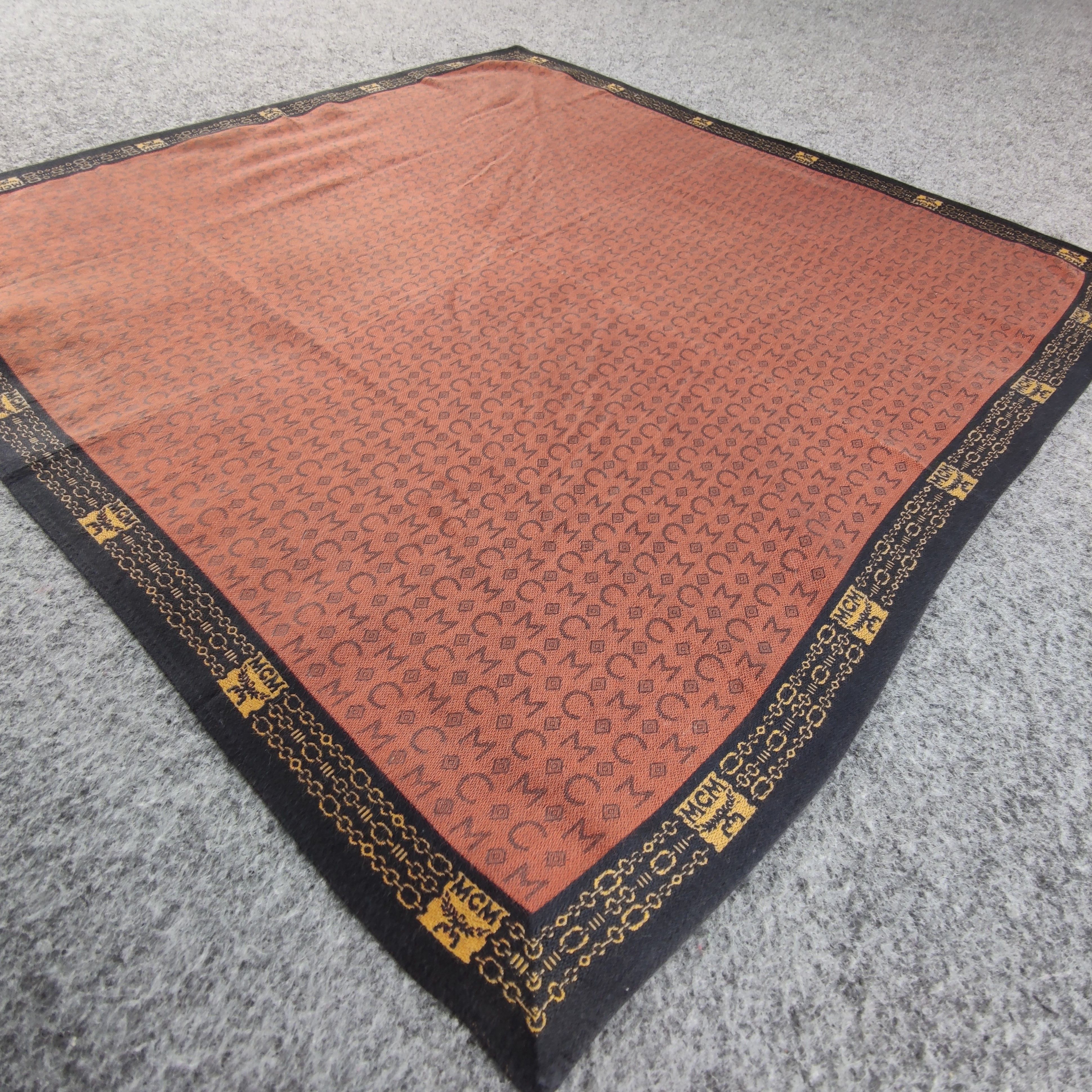 MCM × Vintage MCM Handkerchief/Neckerchief/Bandana HC409 Size ONE SIZE - 3 Thumbnail
