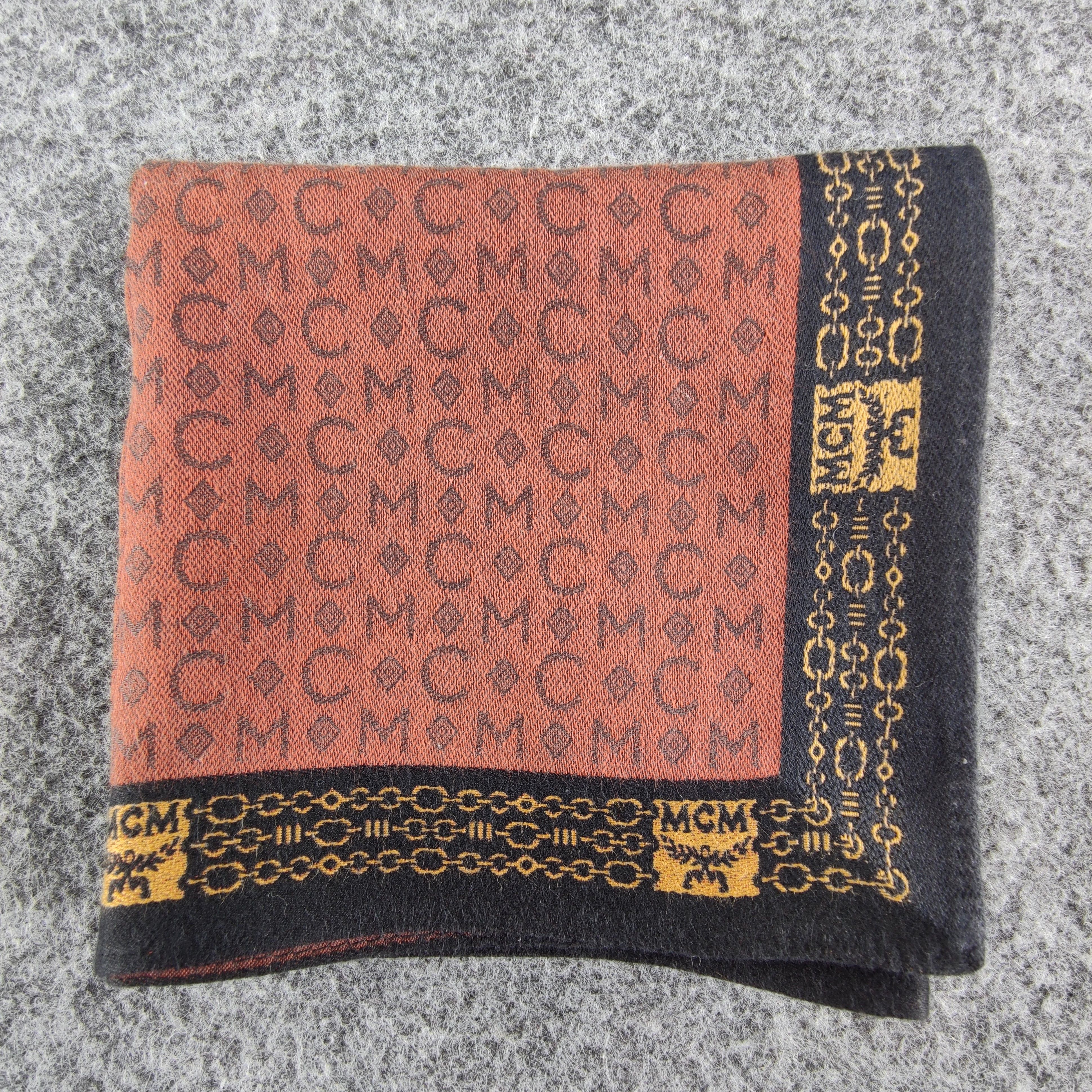 MCM × Vintage MCM Handkerchief/Neckerchief/Bandana HC409 Size ONE SIZE - 4 Thumbnail