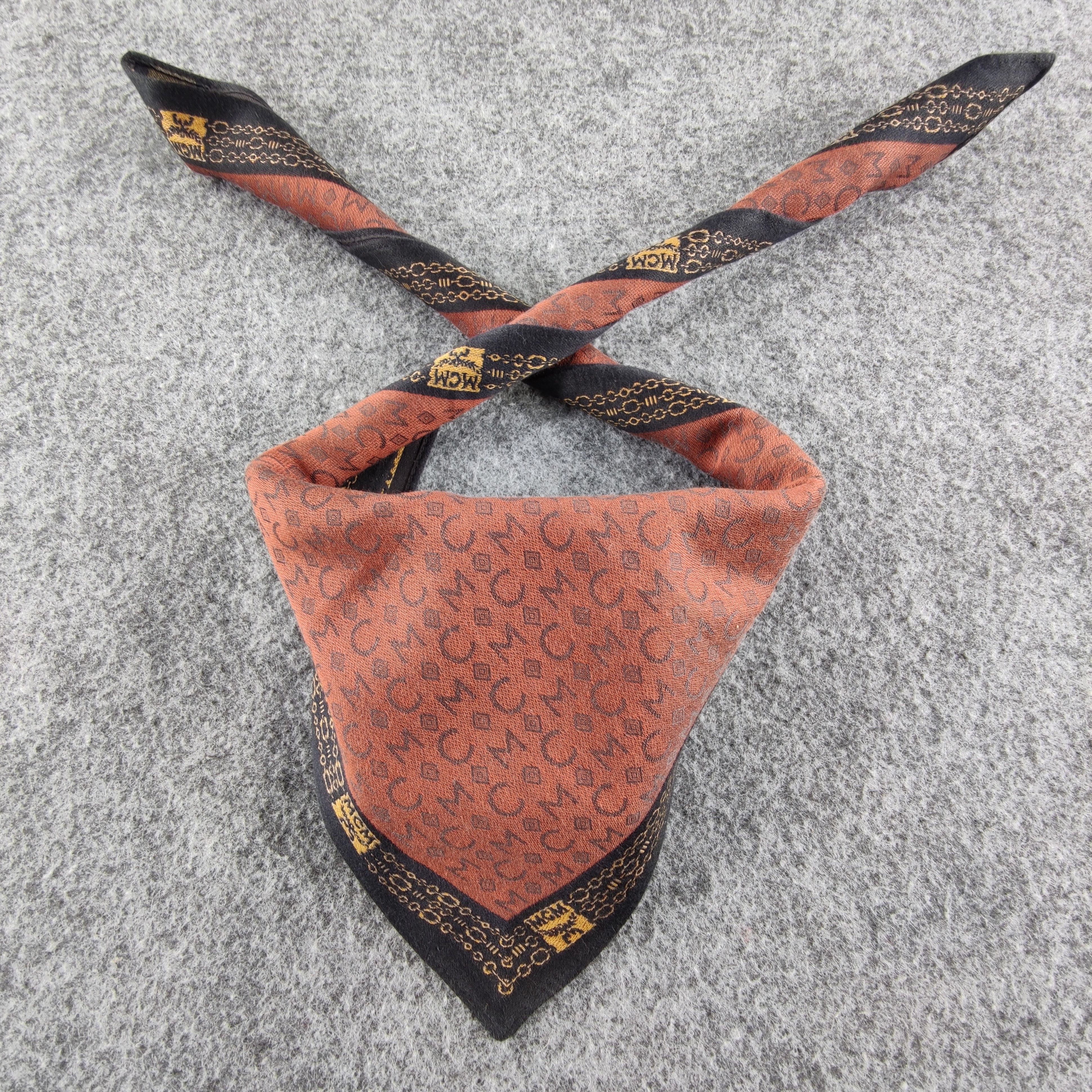 MCM × Vintage MCM Handkerchief/Neckerchief/Bandana HC409 Size ONE SIZE - 1 Thumbnail