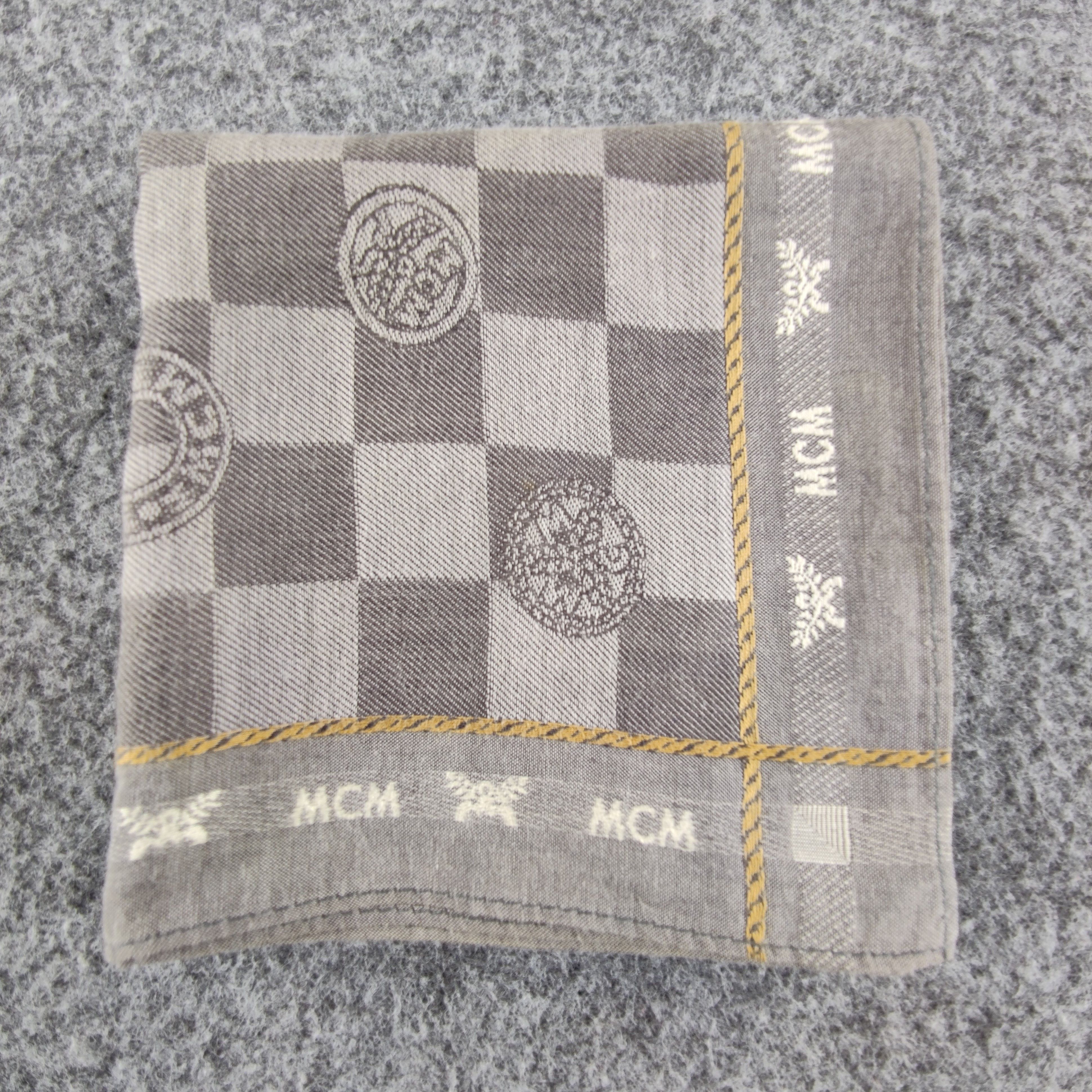 MCM × Vintage MCM Handkerchief/Neckerchief/Bandana HC410 Size ONE SIZE - 4 Thumbnail