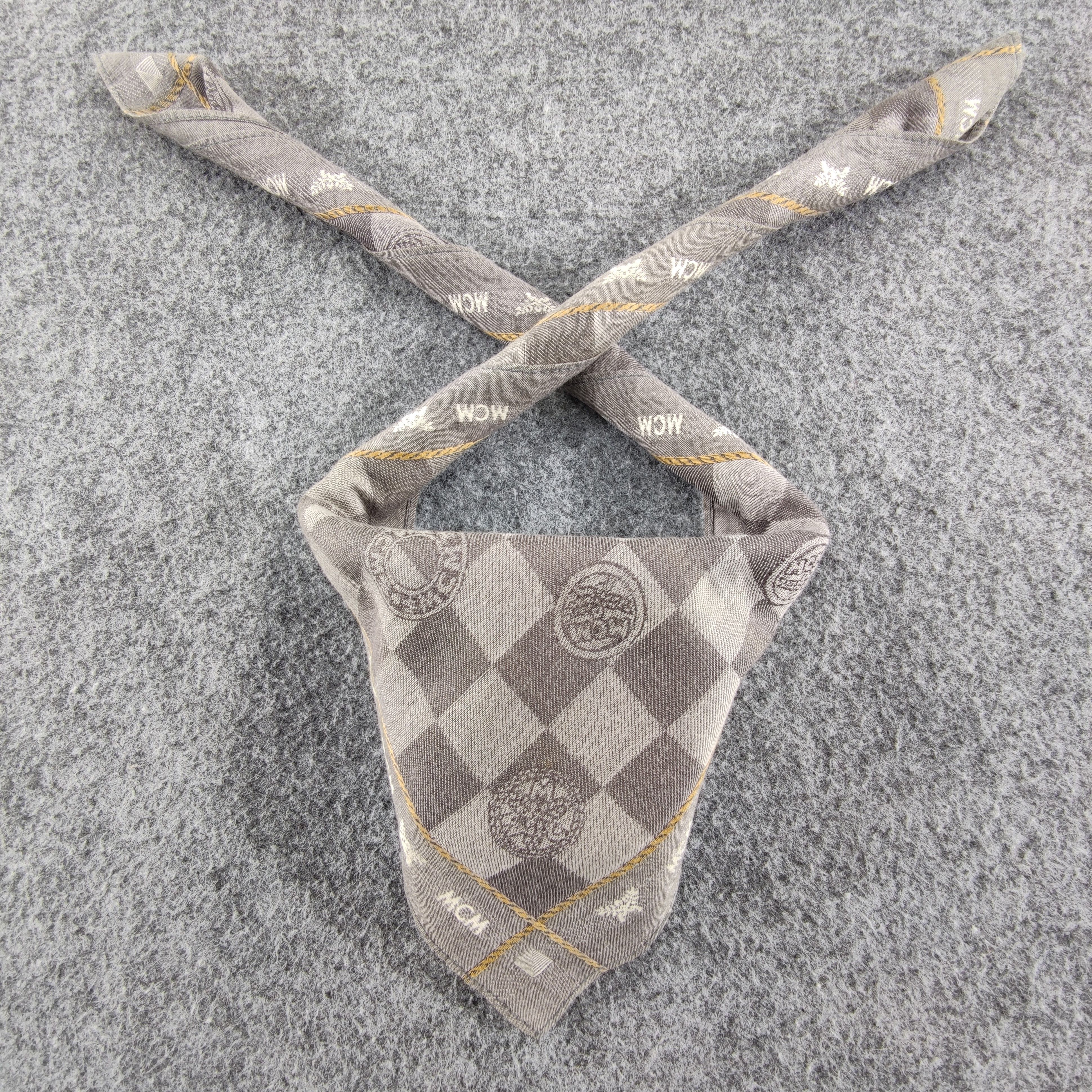 MCM × Vintage MCM Handkerchief/Neckerchief/Bandana HC410 Size ONE SIZE - 1 Thumbnail
