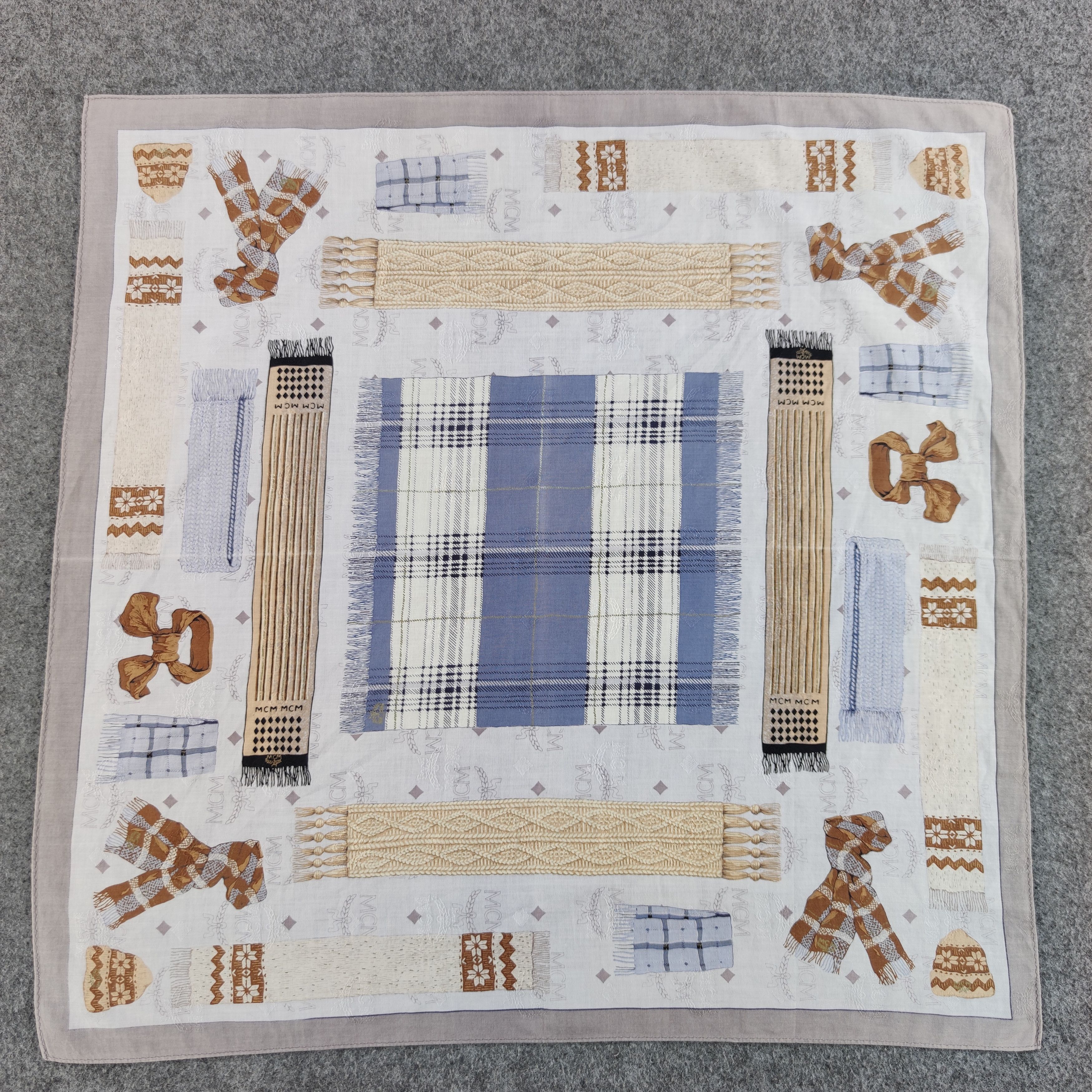 MCM × Vintage MCM Handkerchief/Neckerchief/Bandana HC484 Size ONE SIZE - 2 Thumbnail