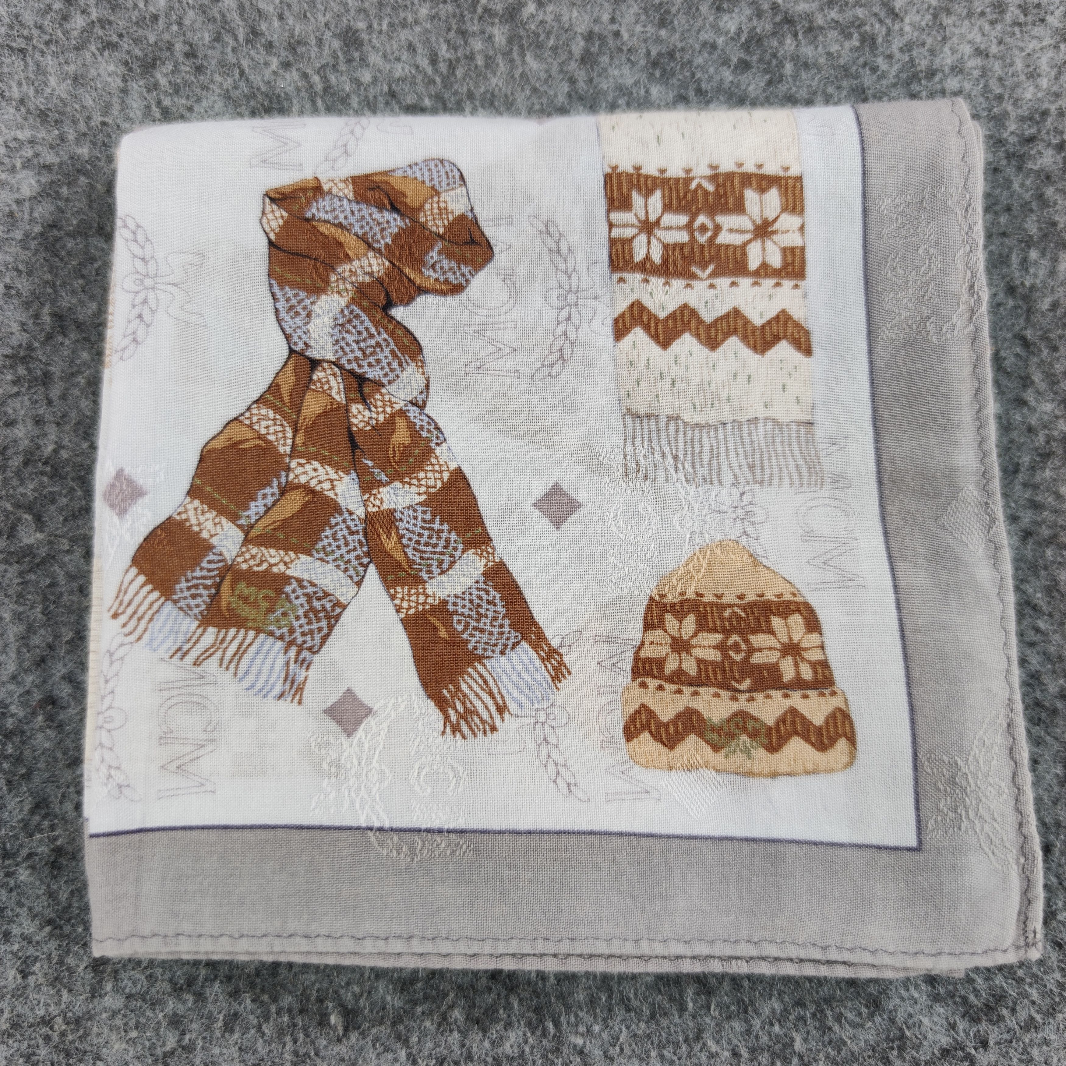 MCM × Vintage MCM Handkerchief/Neckerchief/Bandana HC484 Size ONE SIZE - 4 Thumbnail