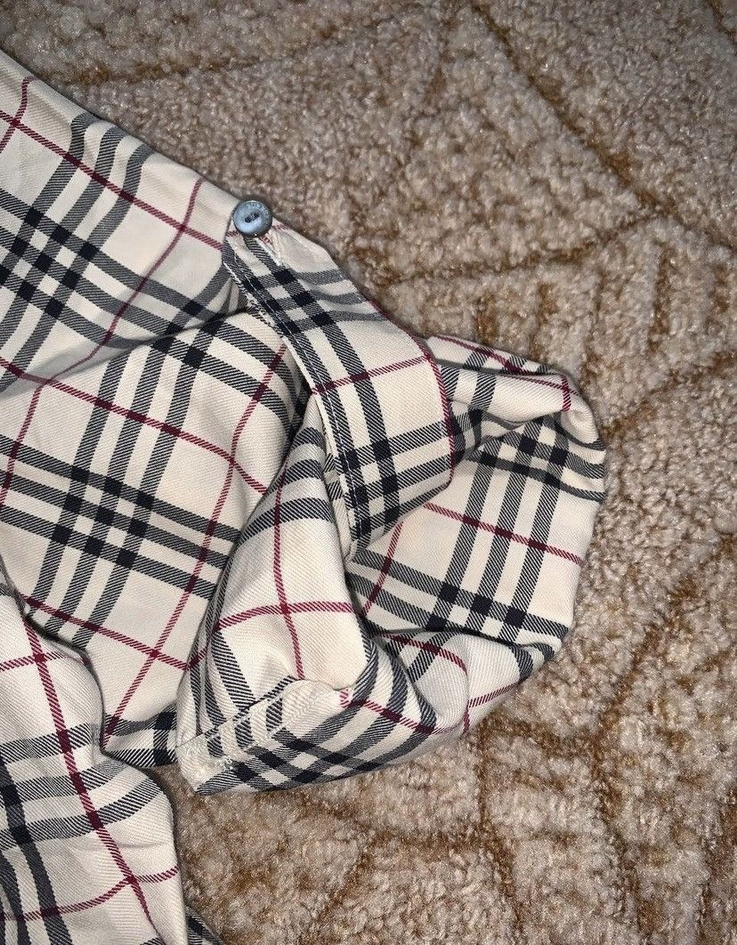 Burberry × Designer Burberry M nova check shirt dress striped button up blouse Size M / US 6-8 / IT 42-44 - 16 Thumbnail