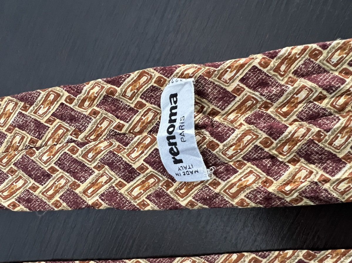 Renoma Renoma Silk Tie Size ONE SIZE - 5 Thumbnail