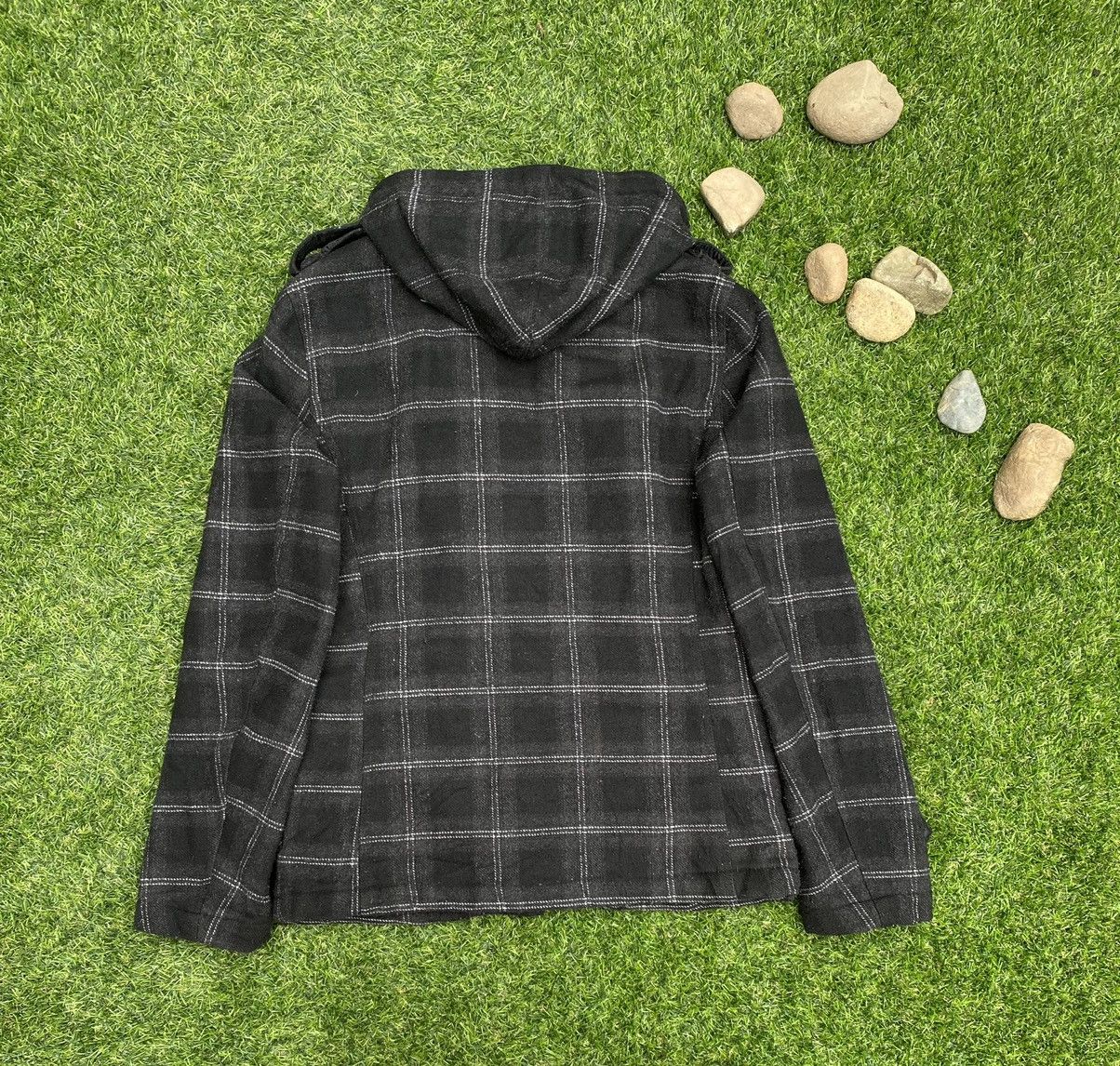 In The Attic Vintage In The Attic Shadow Plaid Wool Punk Jacket Size US M / EU 48-50 / 2 - 13 Thumbnail