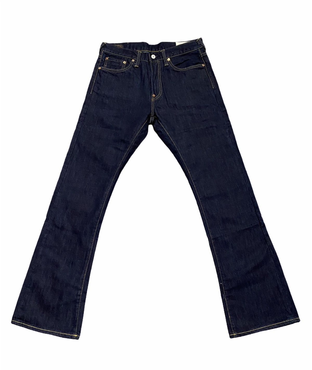 Japanese Brand FLARE JEANS JAPAN BRAND DIACOCK DESIGN BIG LOGO TRAVIS SCOTT Size US 34 / EU 50 - 3 Thumbnail