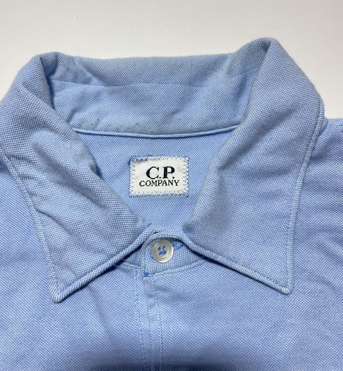 Vintage C.P. Company Vintage Polo T-shirt Size US L / EU 52-54 / 3 - 4 Thumbnail