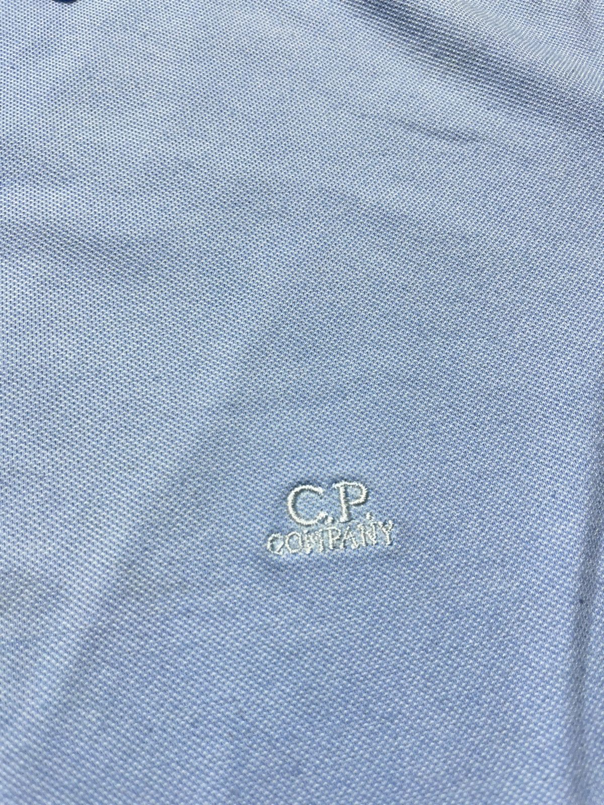 Vintage C.P. Company Vintage Polo T-shirt Size US L / EU 52-54 / 3 - 3 Thumbnail