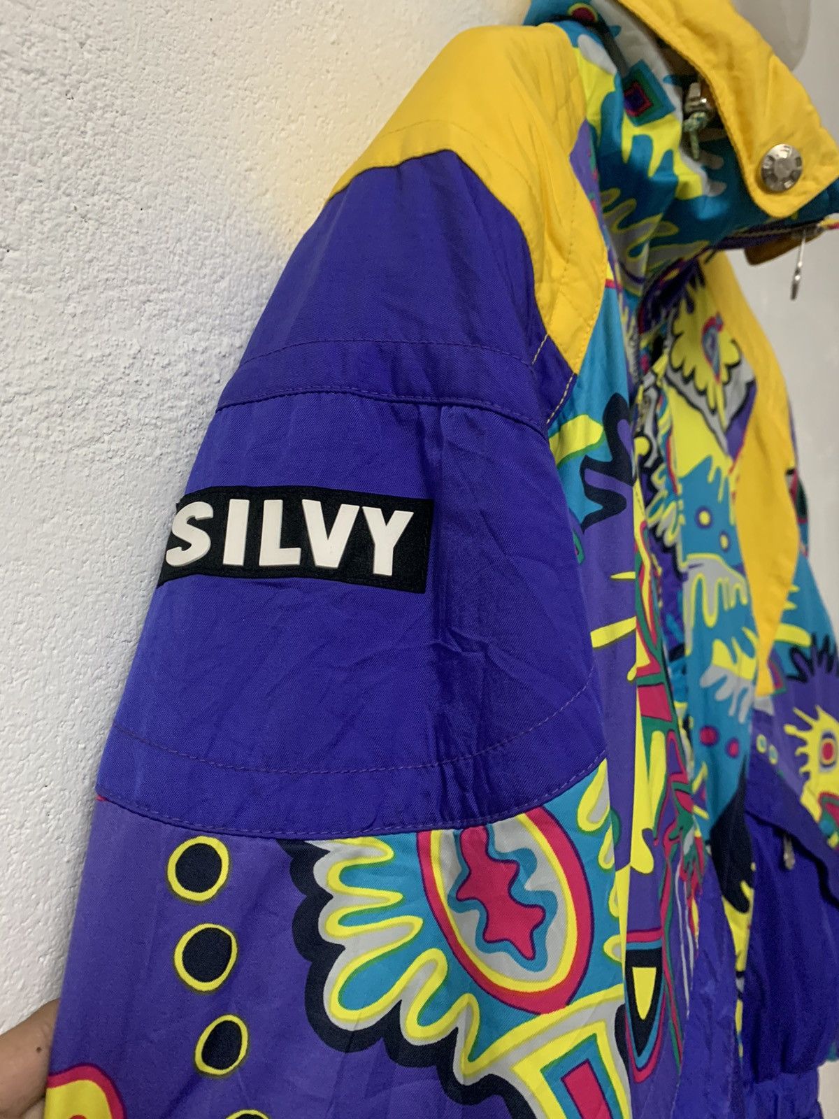Vintage Vintage Silvy Italia Ski Jacket Size US L / EU 52-54 / 3 - 3 Thumbnail