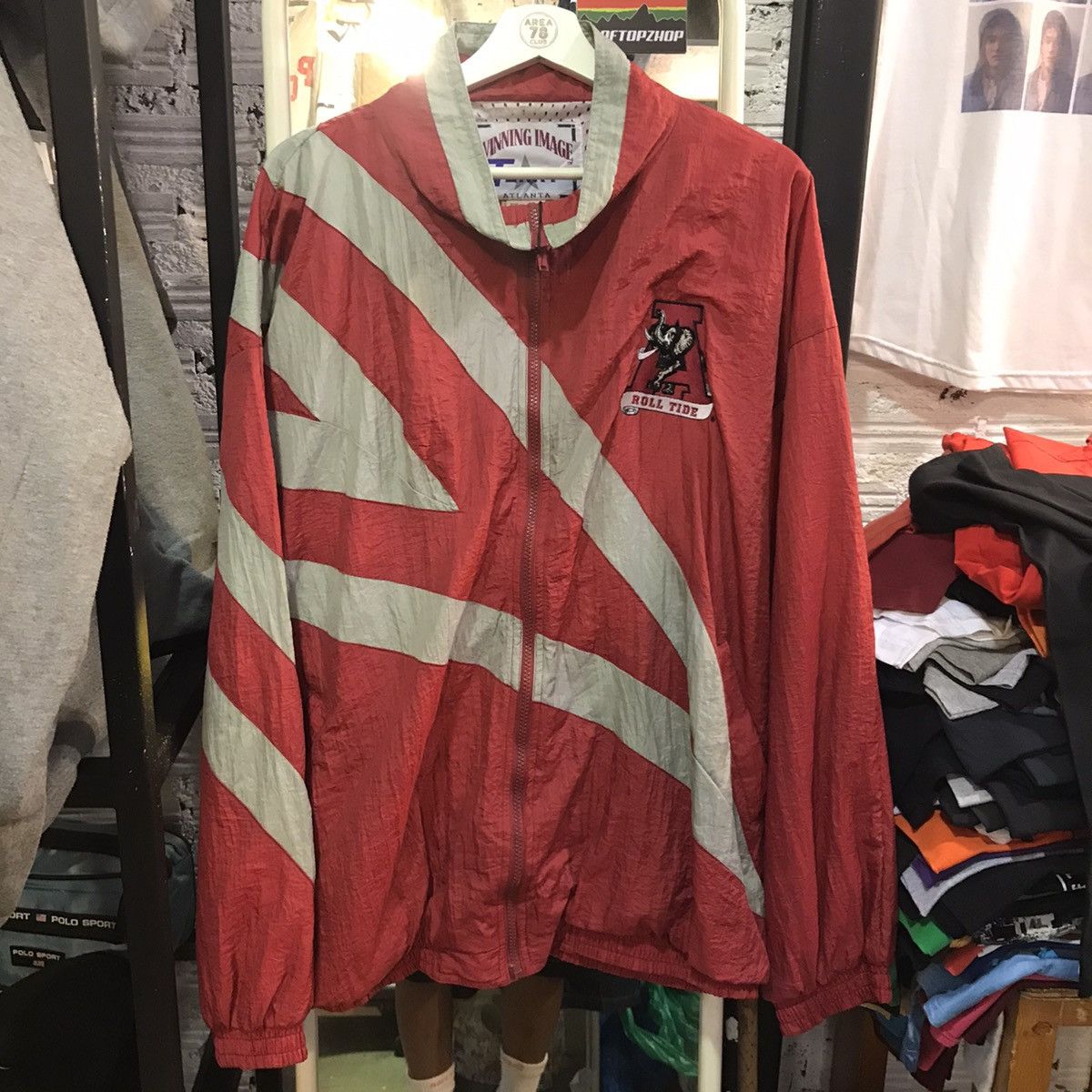 NCAA Alabama Roll Tide Football Team Jacket 90s Size US XL / EU 56 / 4 - 1 Thumbnail