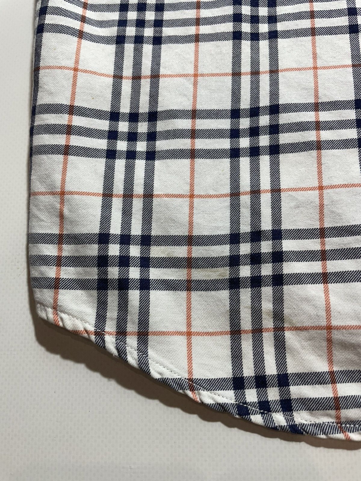 Burberry Burberry Vintage Nova Check Plaid Short Sleeve Shirt Size US XL / EU 56 / 4 - 10 Thumbnail