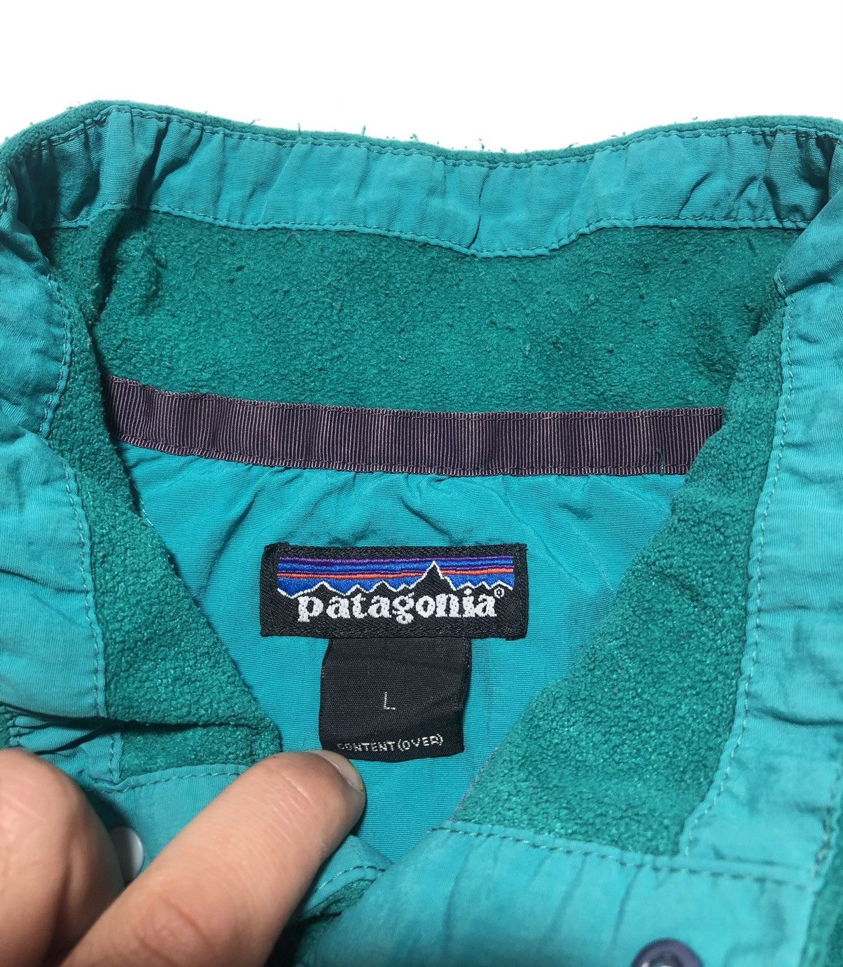 Patagonia Vintage Patagonia Thin Fleece Size US L / EU 52-54 / 3 - 5 Thumbnail