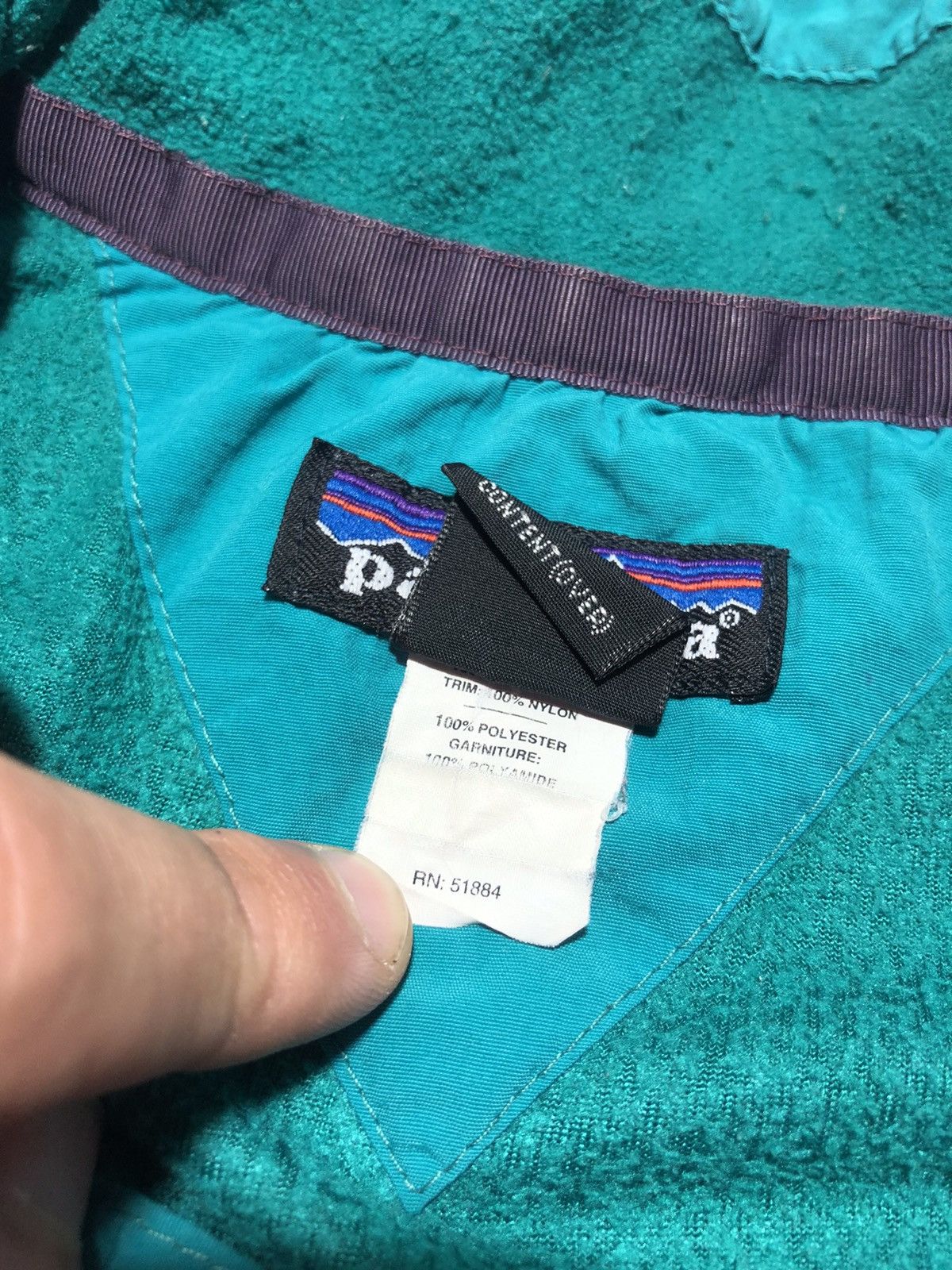 Patagonia Vintage Patagonia Thin Fleece Size US L / EU 52-54 / 3 - 6 Thumbnail